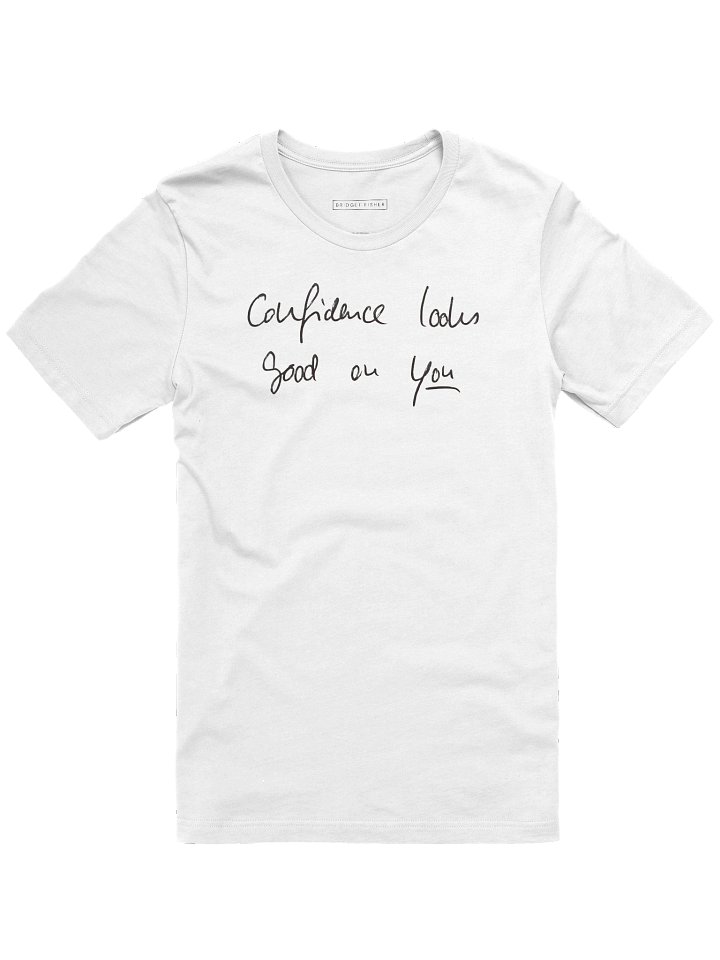 White Women's Cotton T-Shirt Front Print product image (1)