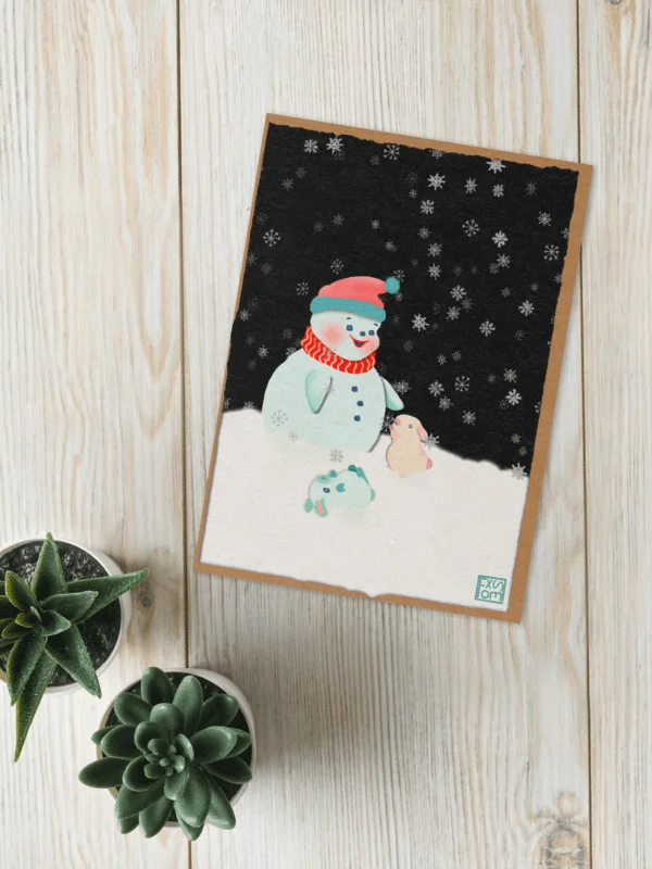 Snowman and Bunnies product image (4)