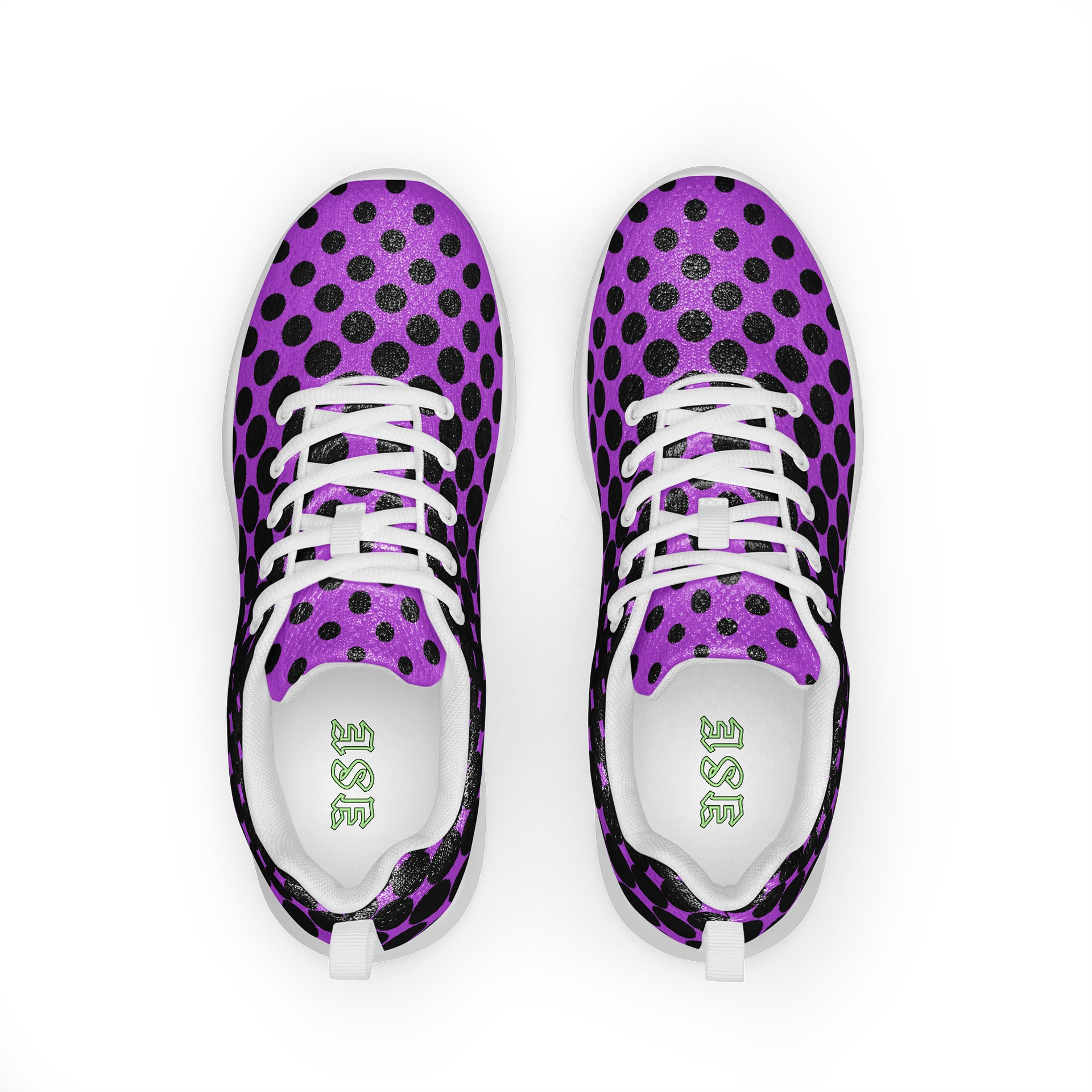 Deep Purple Halftone Vortex Women's Sneakers product image (3)