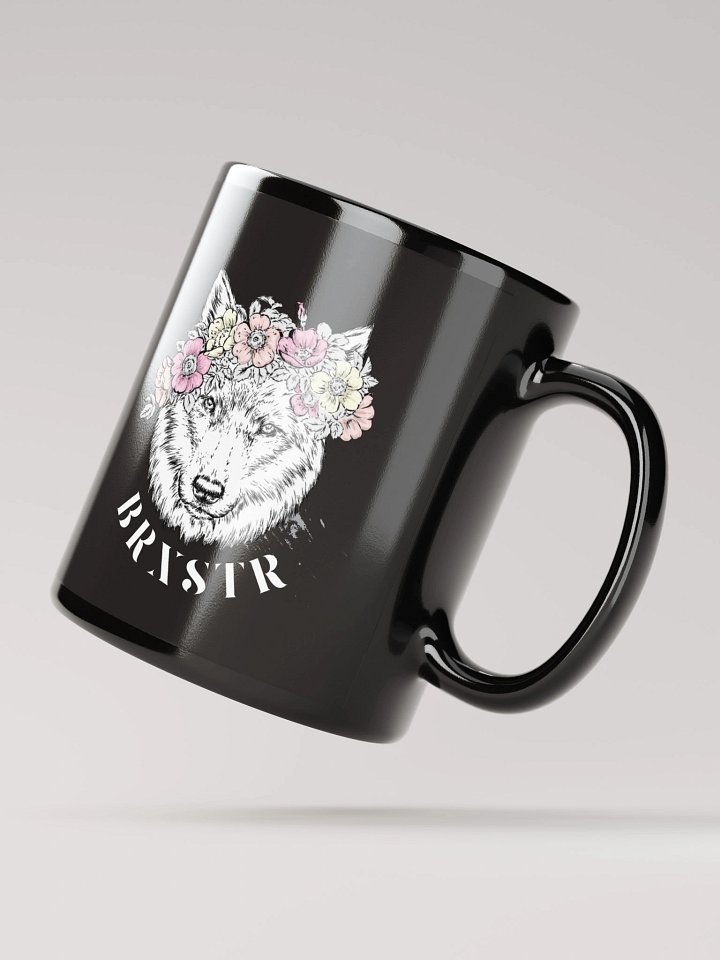 Floral Wolf Brookestirr Crown Mug product image (3)