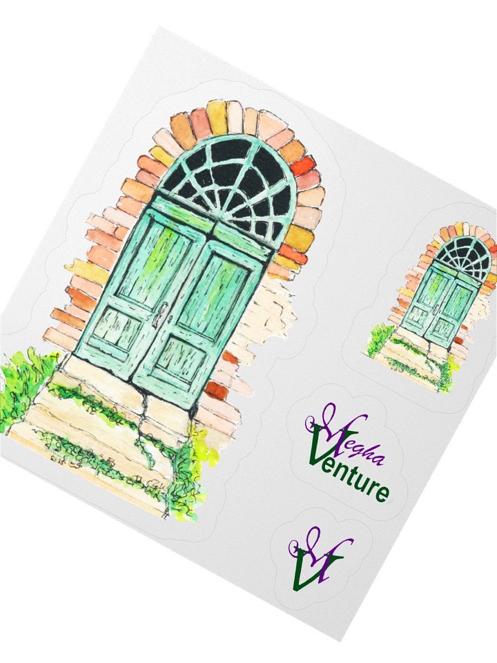 Double Door Arch Sticker product image (7)