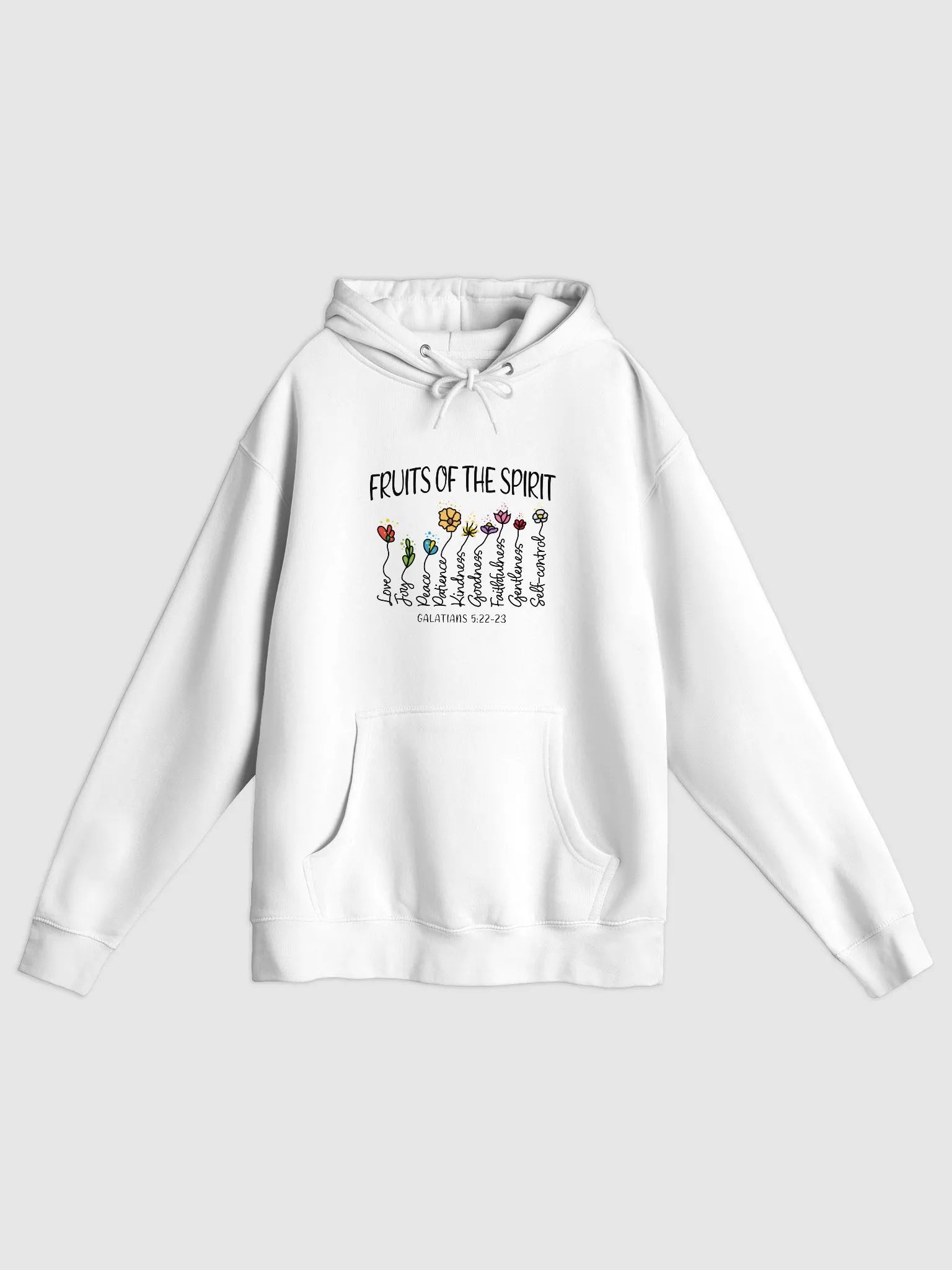 Fruits of the Spirit Hoodie - Galatians 5:22-23 product image (2)