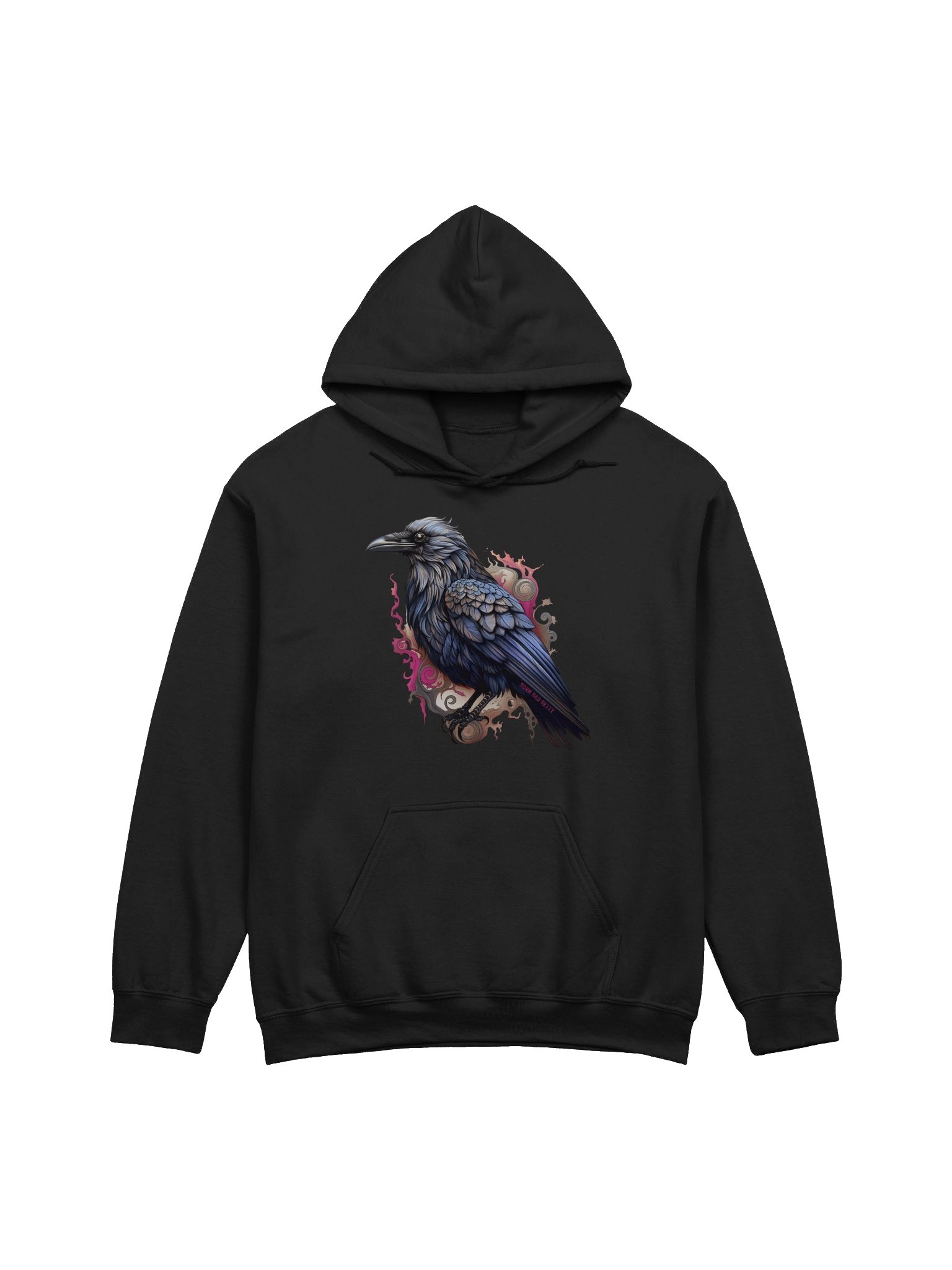 Raven Gothic Swirls Classic women's Hoodie product image (2)