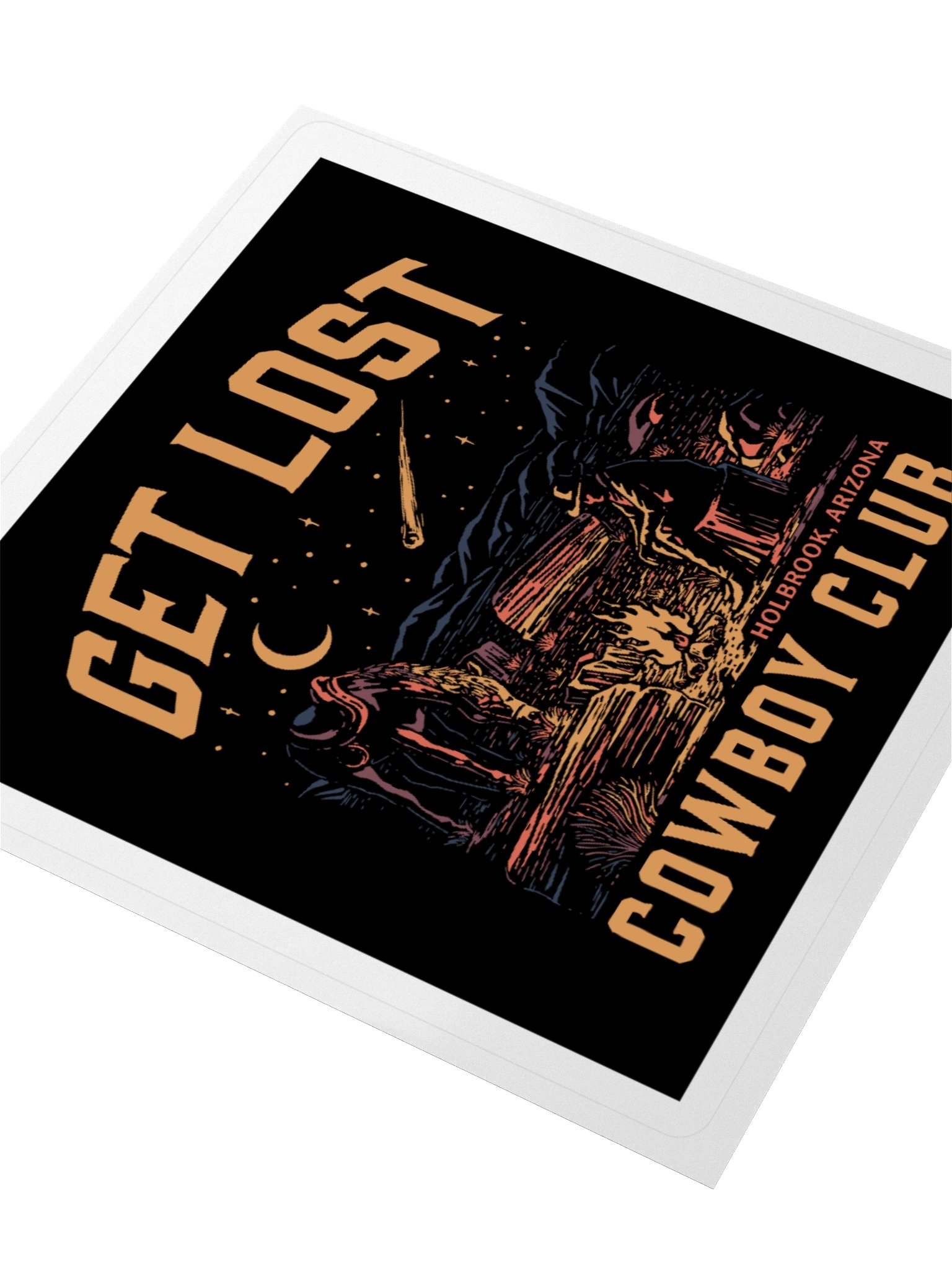 Cowboy Club Sticker product image (8)