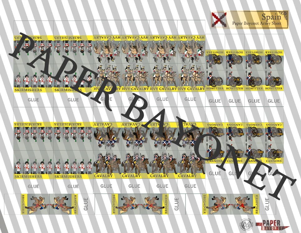 Spain Unit Sheet product image (3)