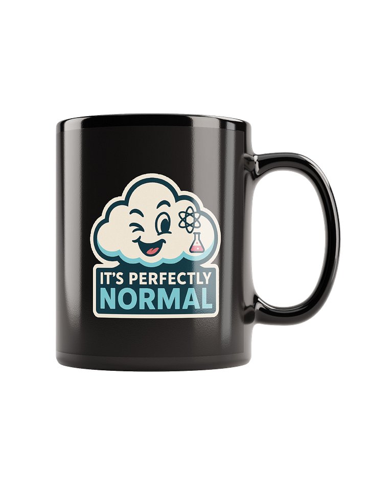 The GHR Perfectly Normal Cloud Mug — by Glam Ham Radio product image (1)