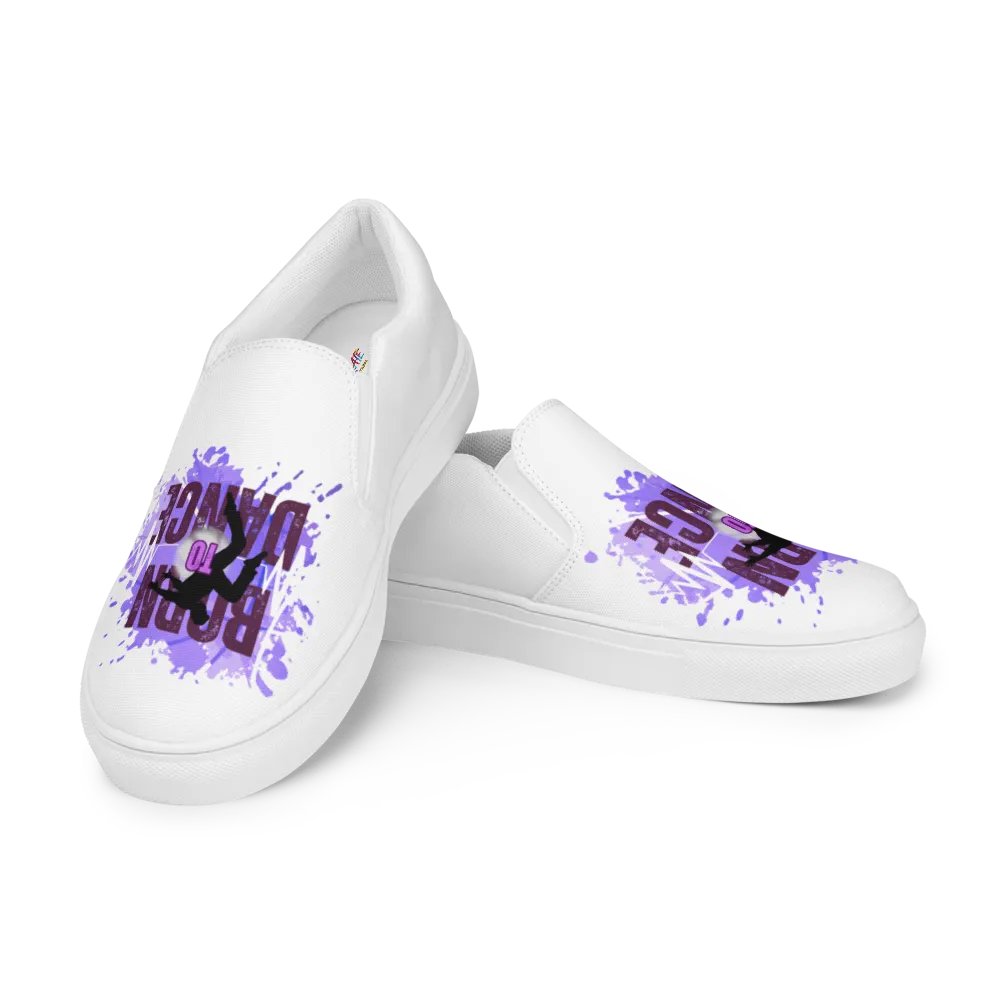 Born to Dance His Silhouette Women's Slip-Ons product image (9)