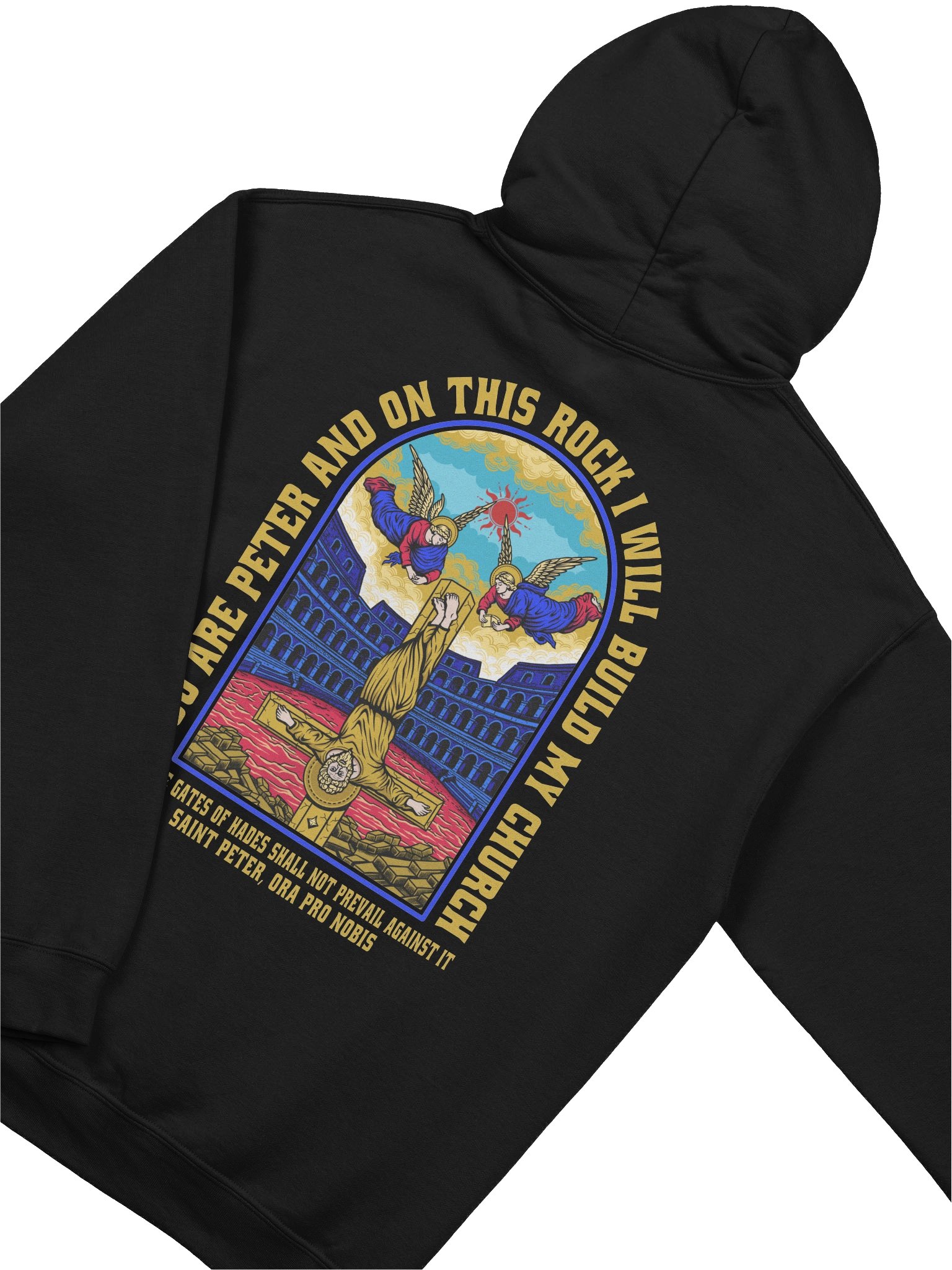 Saint Peter's Cross Hoodie product image (1)