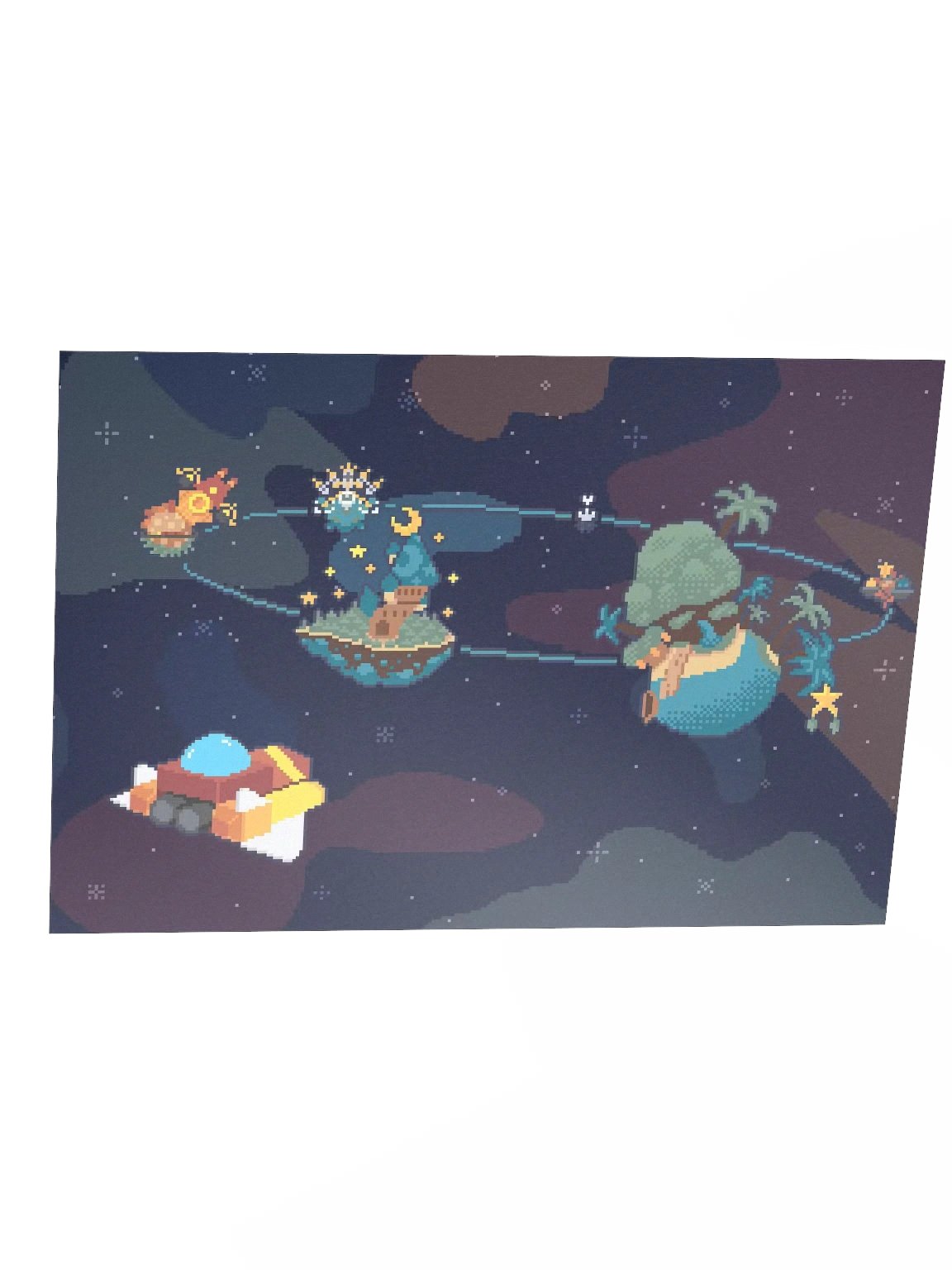 Gummi Ship Print product image (3)