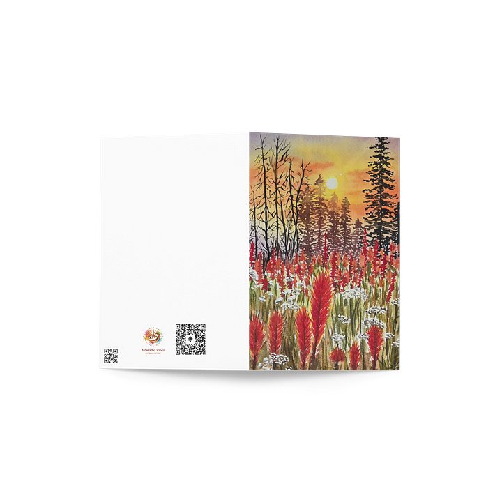 Painted Sunset - Greeting Card product image (2)