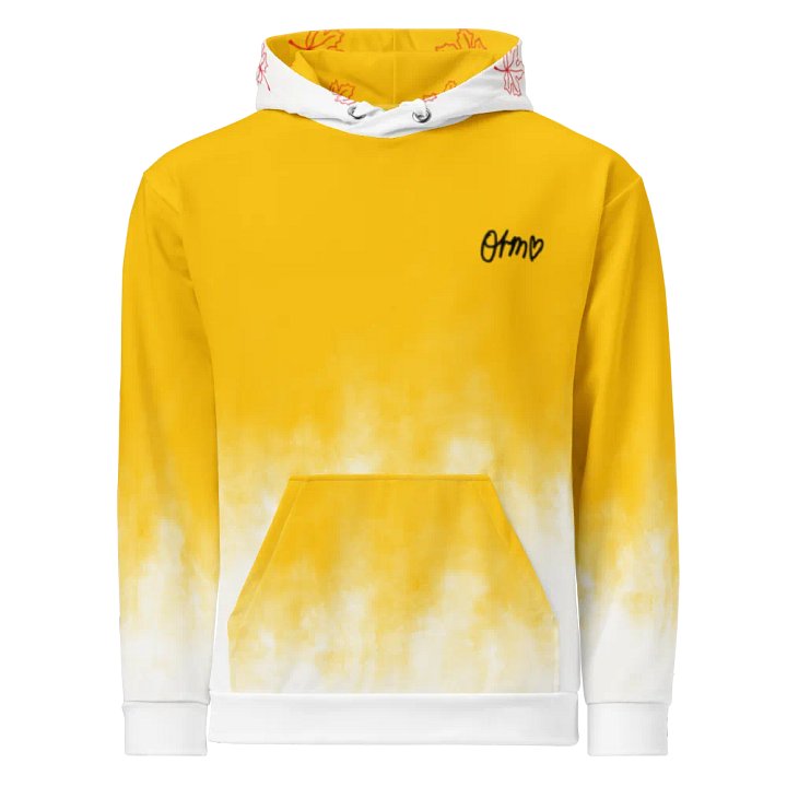 Orm Kornnaphat Maple Design Unisex Hoodie (Yellow & White) product image (1)