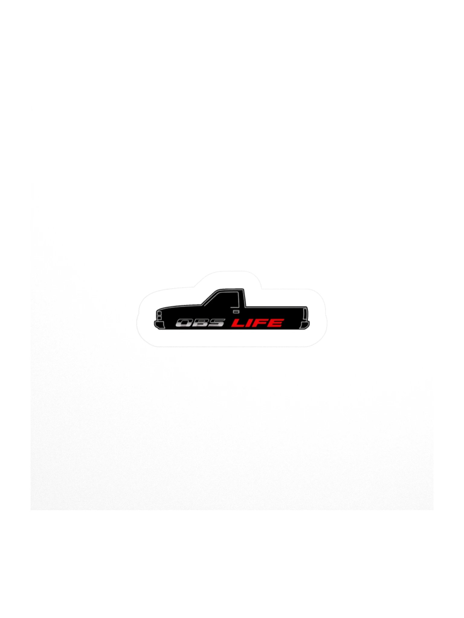 OBS Life Truck Sticker product image (1)