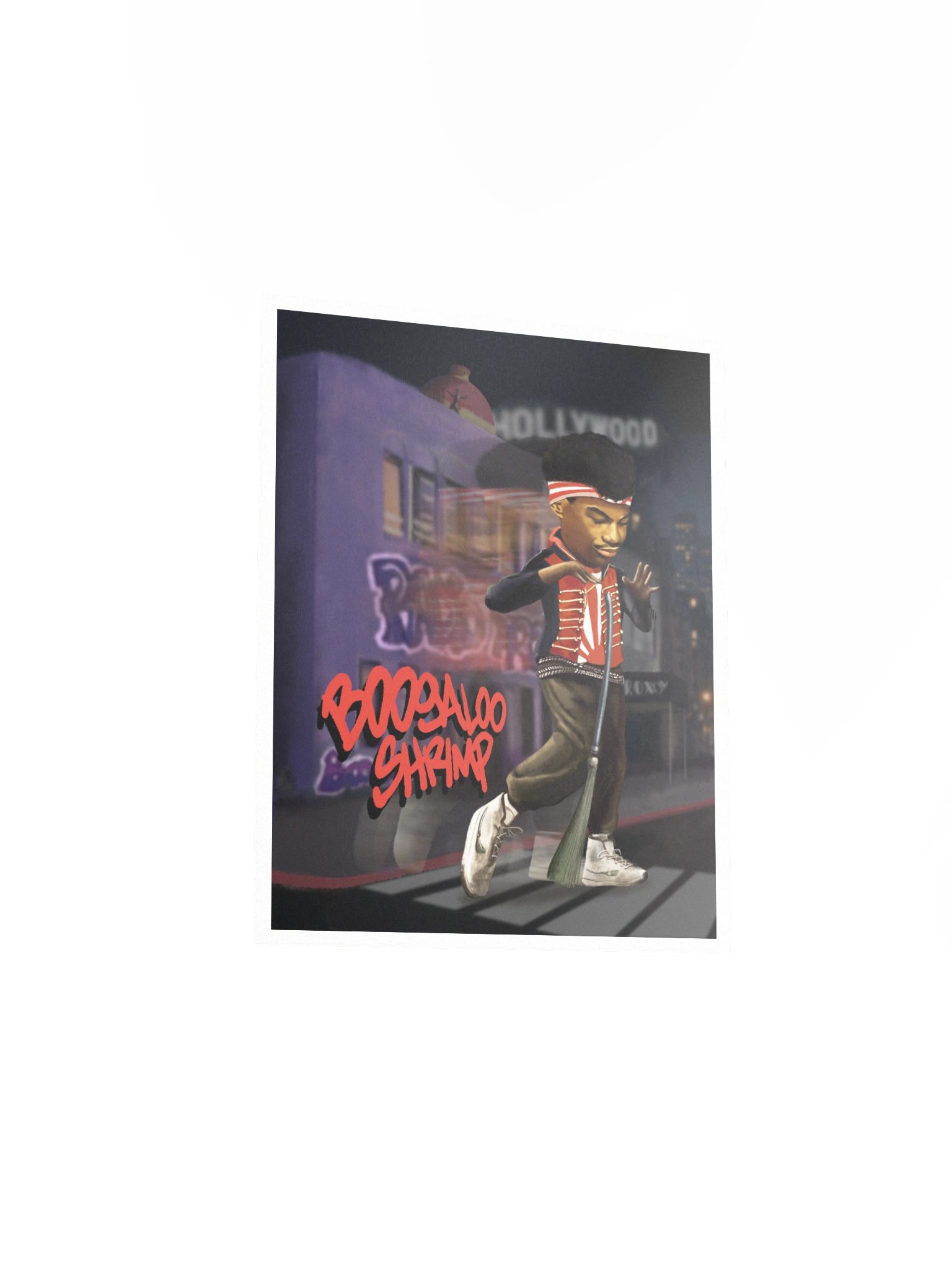 Michael "Boogaloo Shrimp" Chambers on the Block Print product image (3)