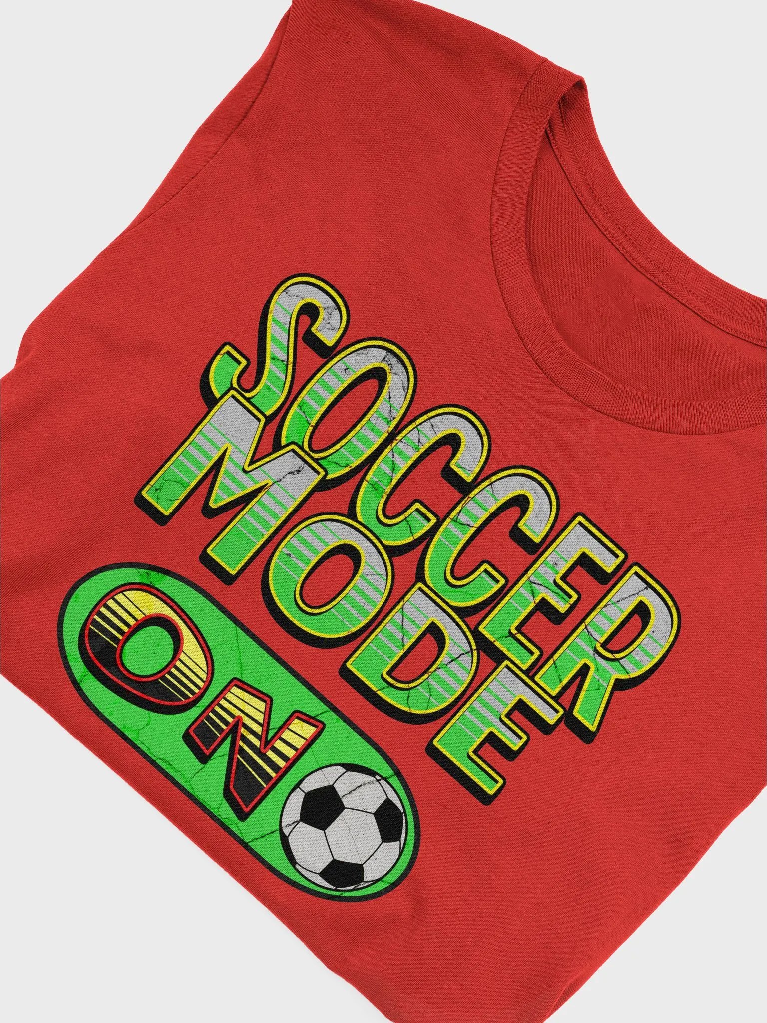 Soccer Mode On Graphic Tee product image (3)