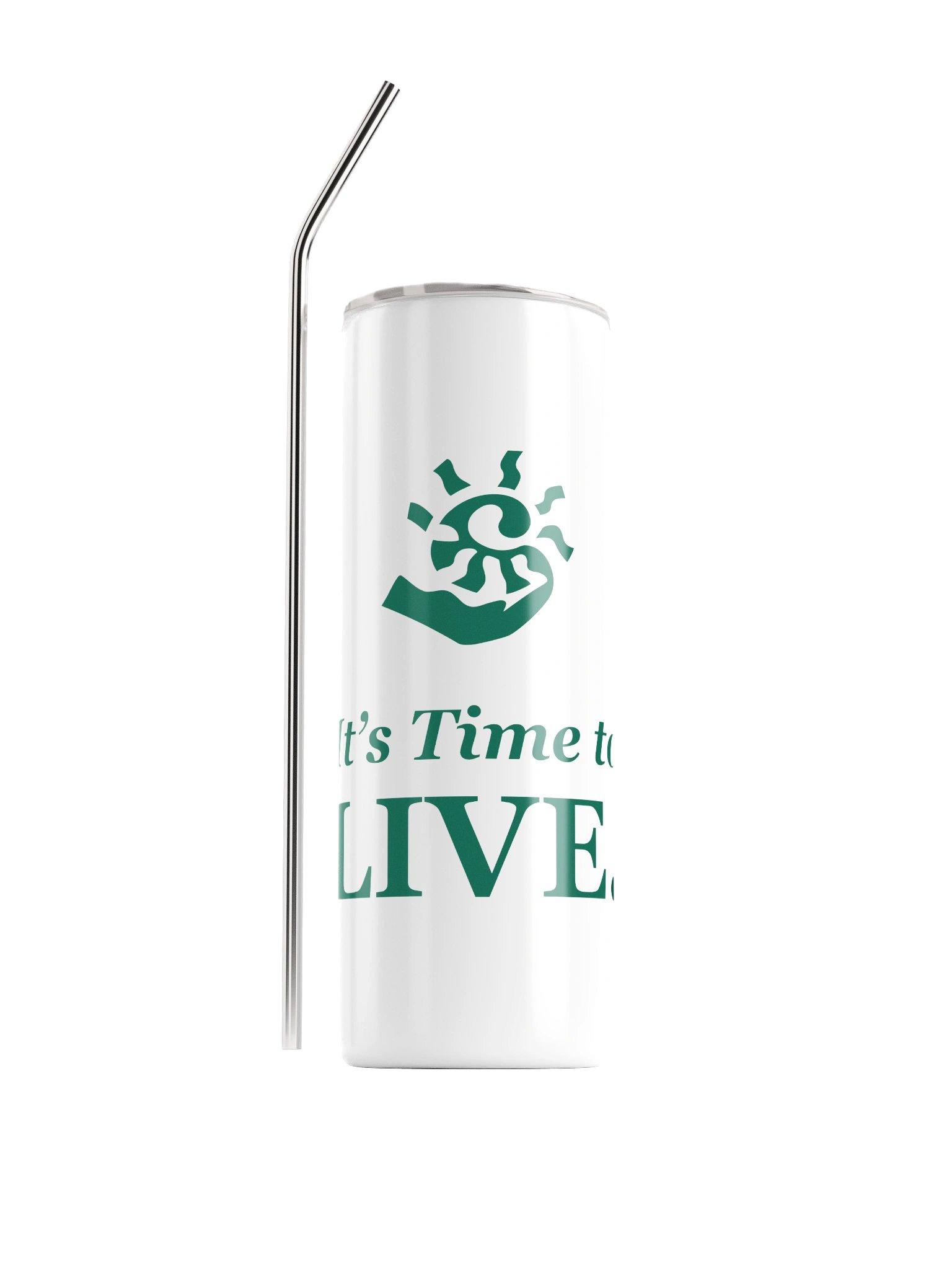 It’s Time to LIVE - tumbler - White product image (1)