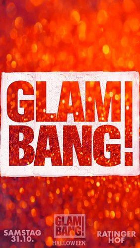 SEE YOU HALLOWEEN 🏳️‍🌈👻
@glambang_party
💥GLAM BANG! 
🎃 HALLOWEEN EDITION 
🗓 SA, 31. OKTOBER 
📍RATINGER HOF