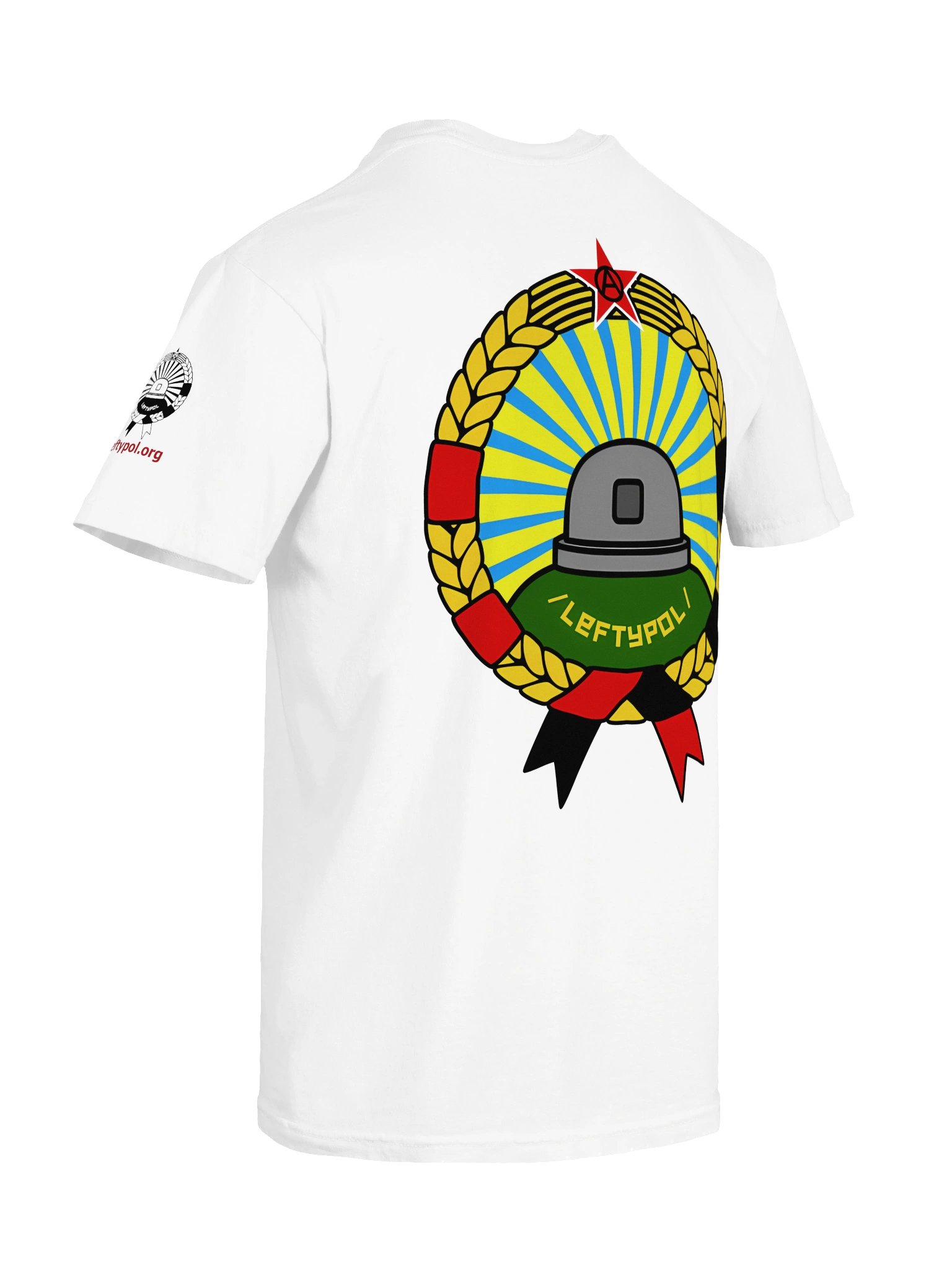 /leftypol/ — White T-Shirt product image (8)