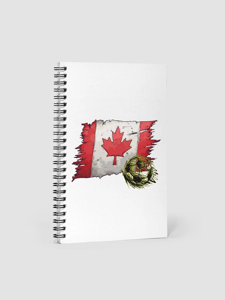 Canada Flag Soccer Football Notebook product image (2)