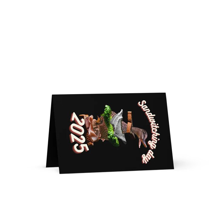 Sandwitching Day Card product image (1)