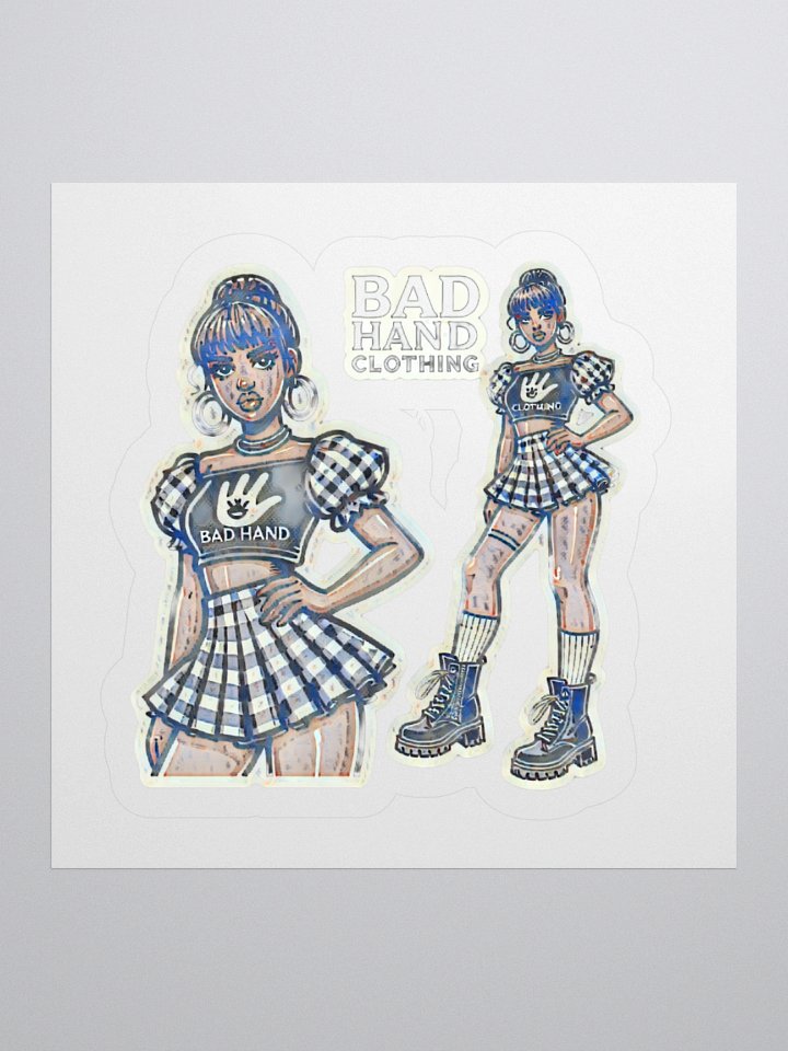 Logo Girl Sticker product image (3)