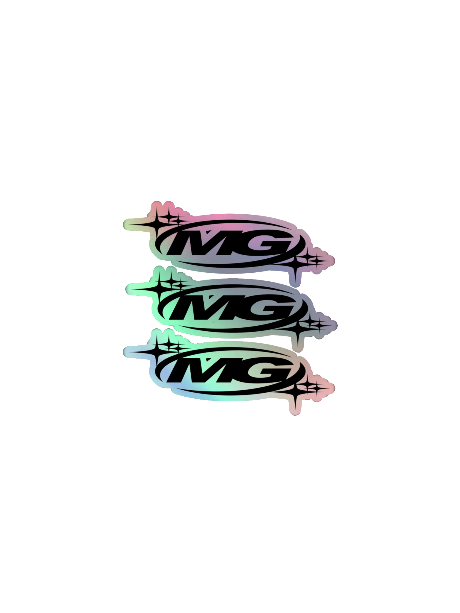 Knight Star Holographic Sticker product image (3)