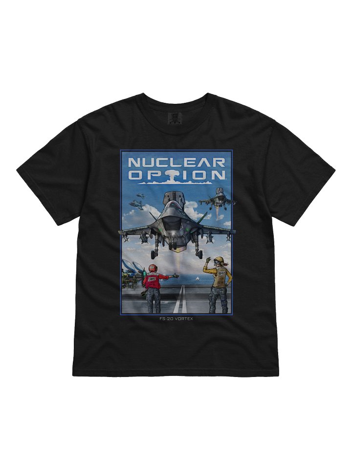 Vortex - Navy Blue Hex (Day) Tee product image (1)