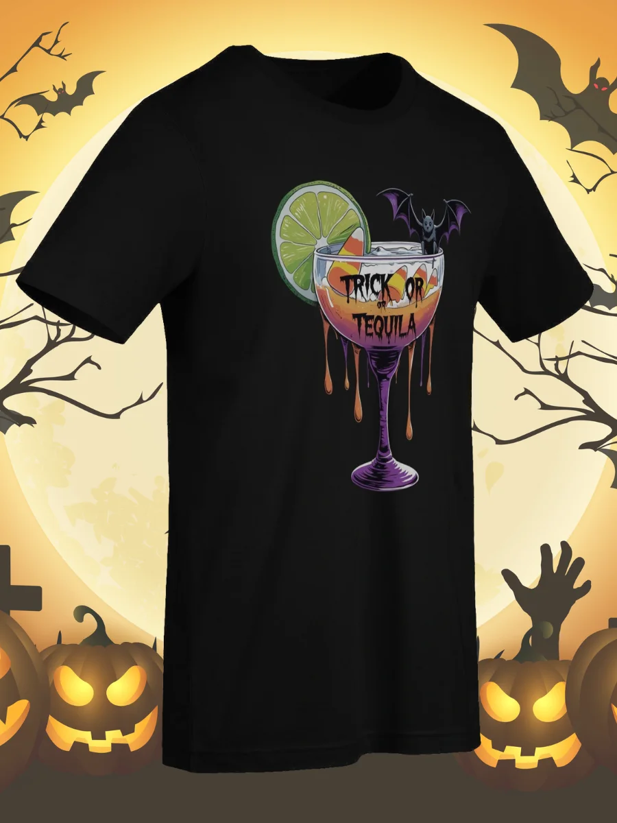 Trick or Tequila Halloween T-Shirt product image (2)