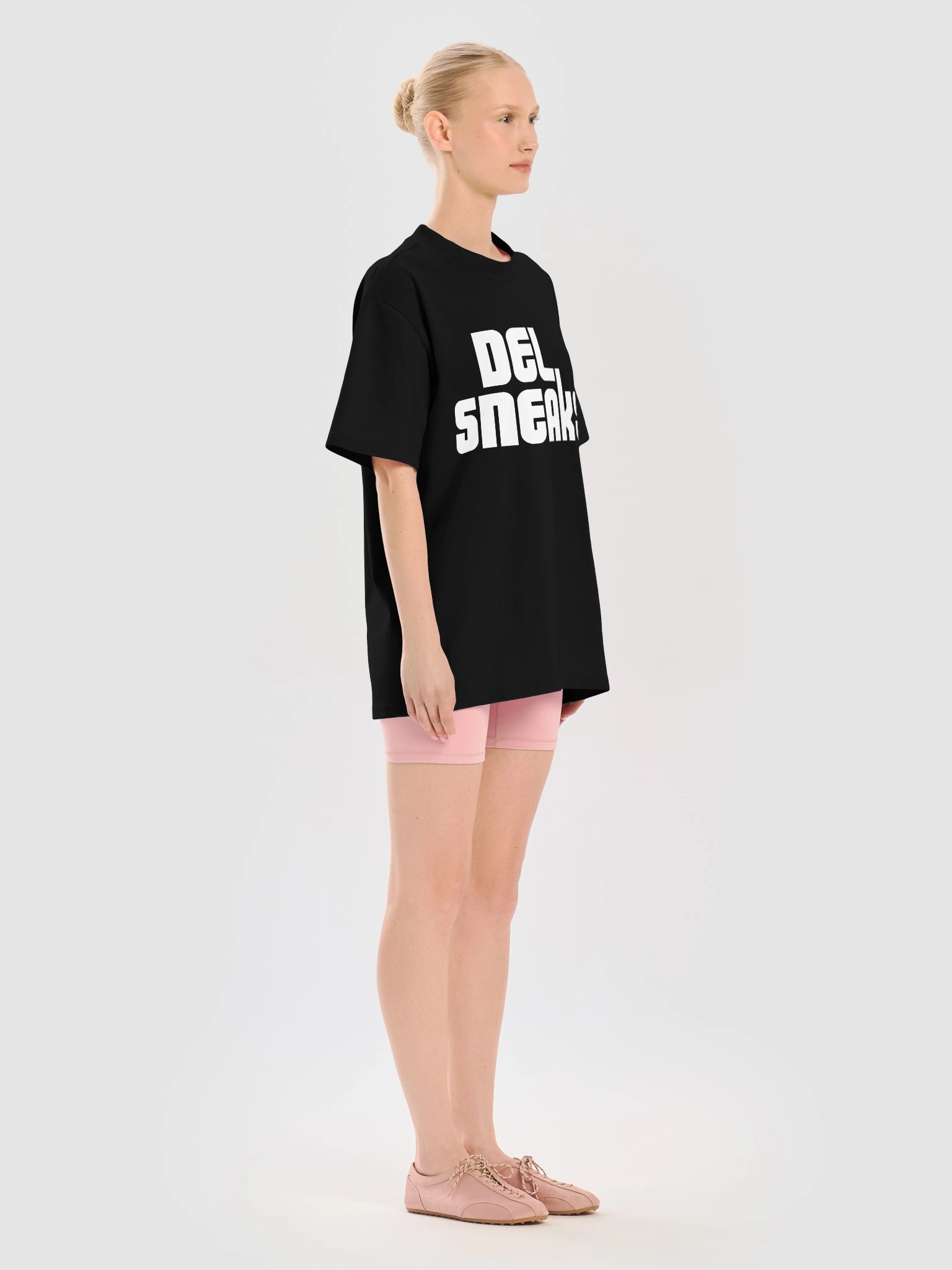 Classic Logo Oversized T-Shirt Black product image (11)