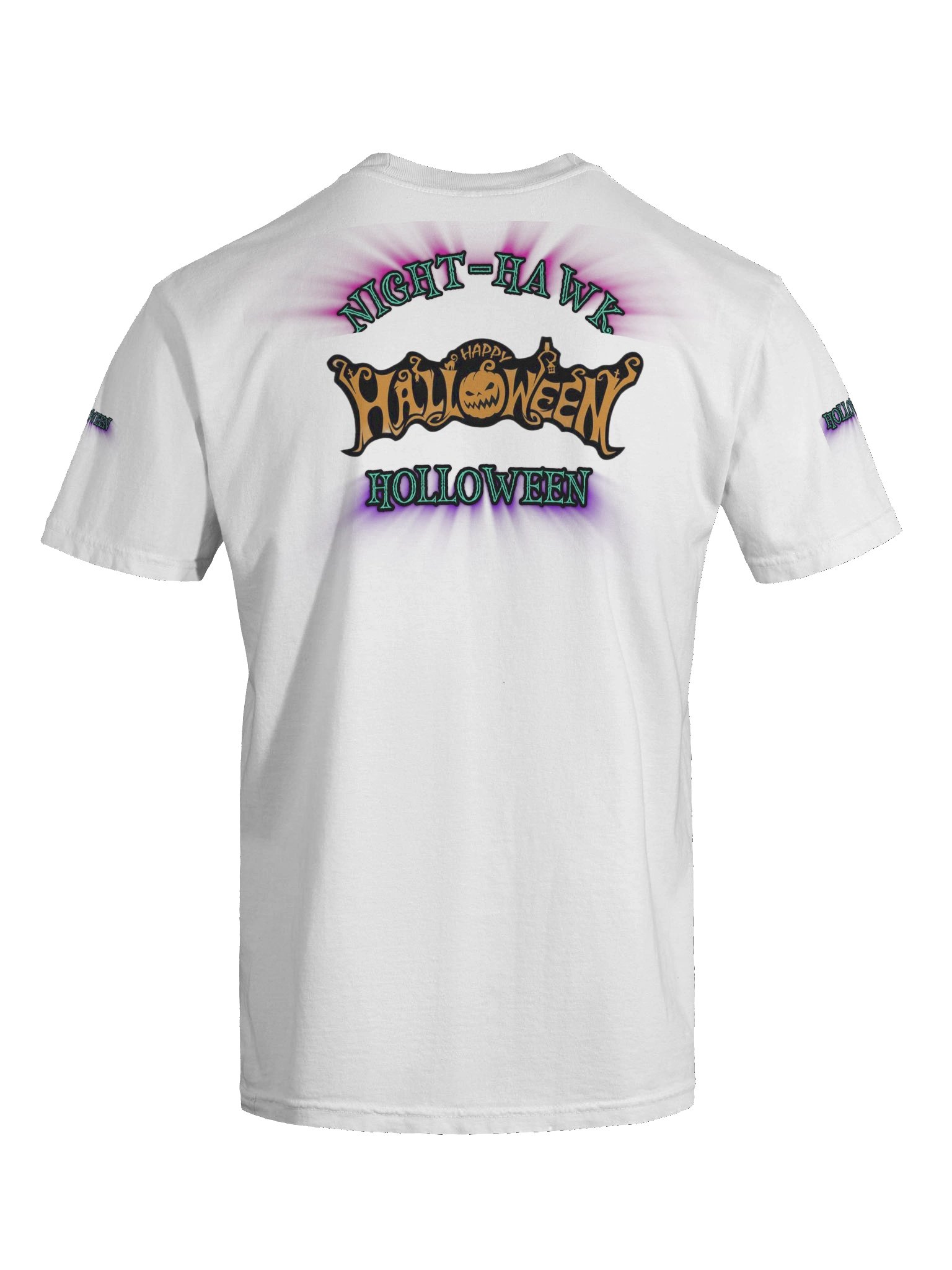 Glowing Halloween Vibes T-Shirt use product image (9)