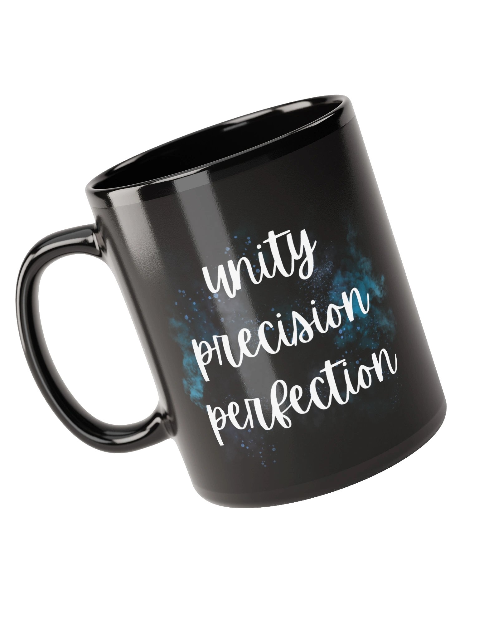 Unity Precision Perfection Mug (glossy black) product image (6)