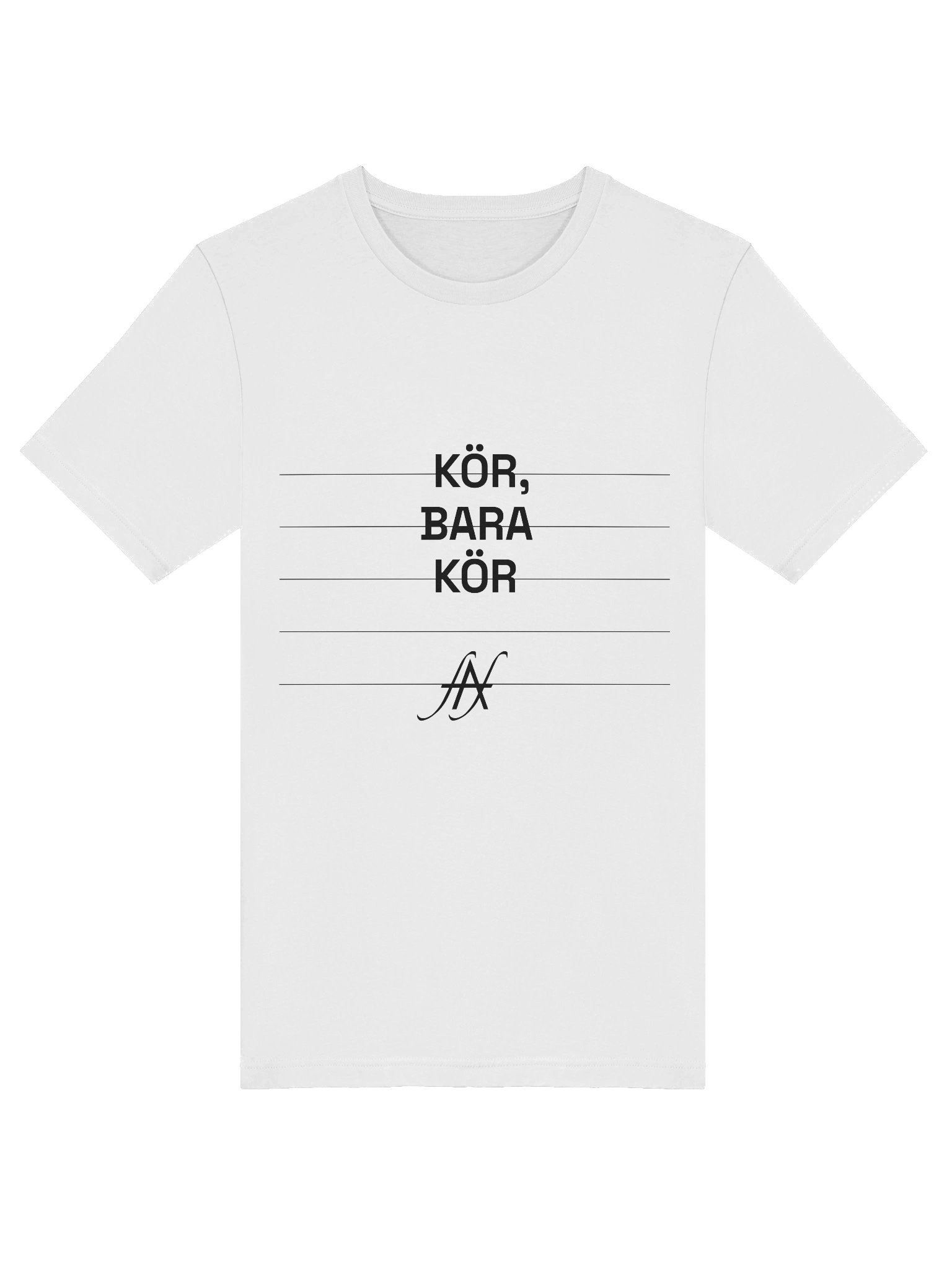 Kör, bara kör, vit product image (5)