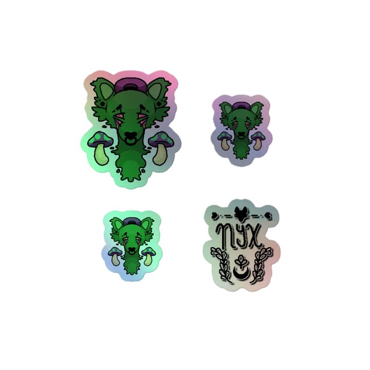 "Bad Trip" Holographic Stickers product image (2)