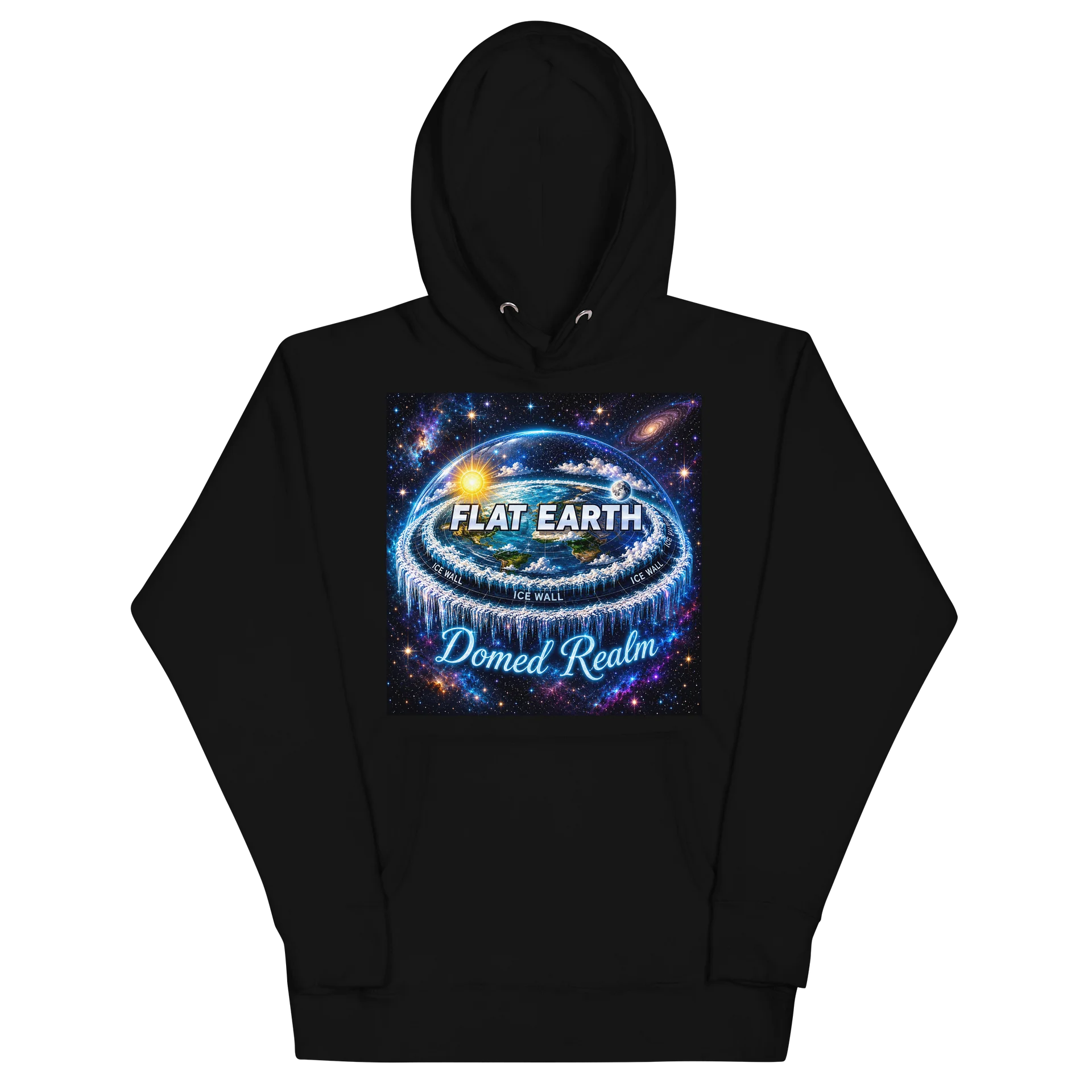 Domed Realm Flat Earth Hoodie product image (2)