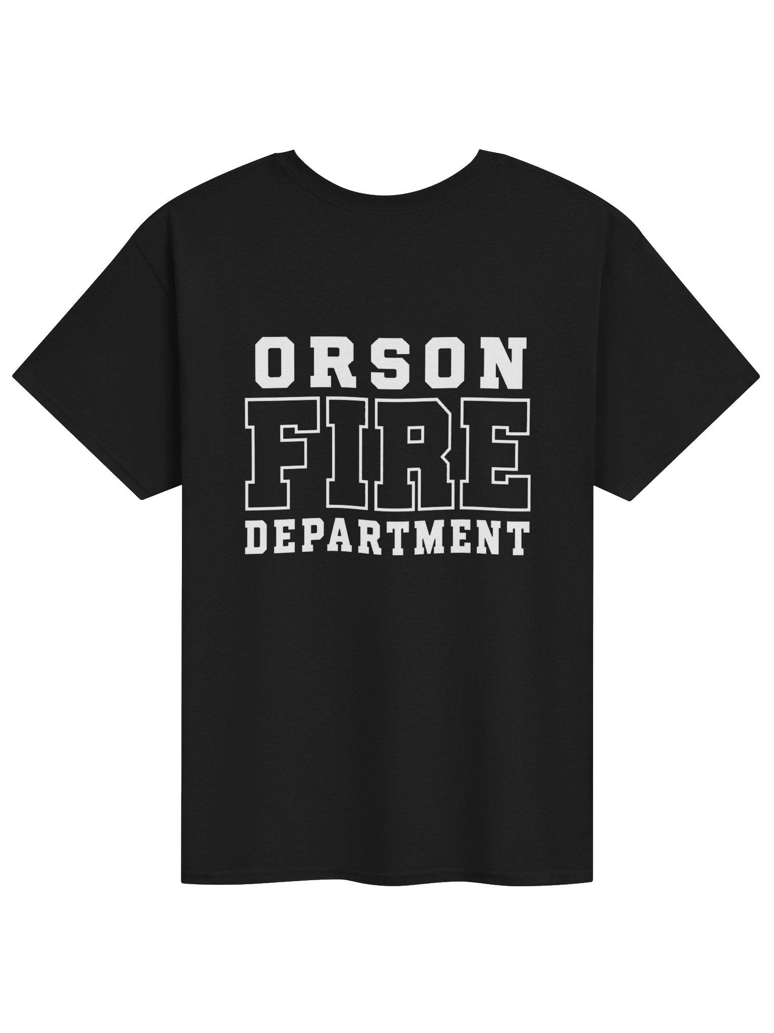Orson Fire Department – Orson Inspired T-Shirt | White Print product image (3)