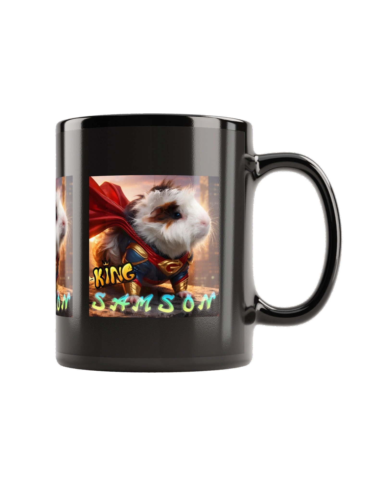 King Samson Superhero Guinea Pig Mug product image (5)