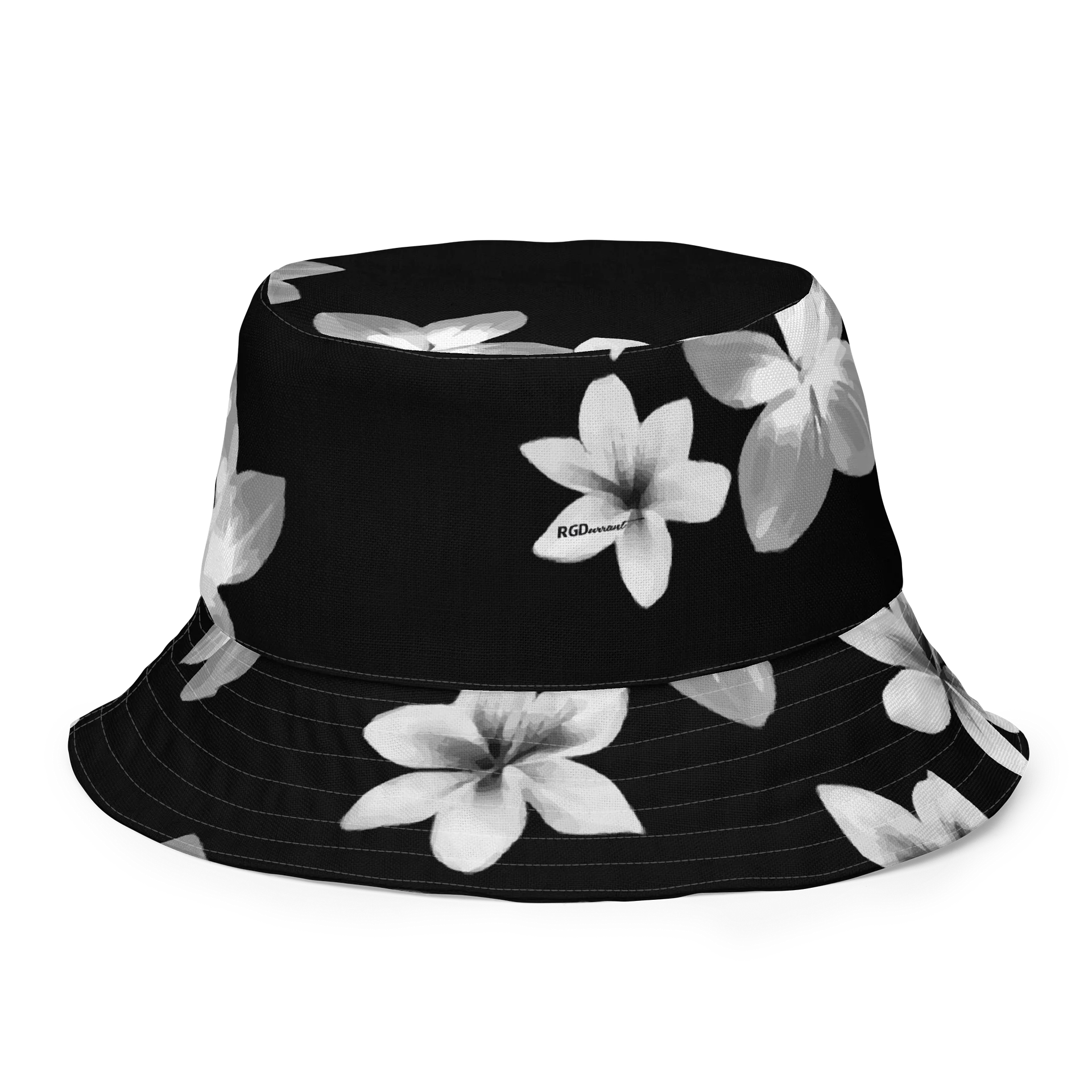 Volcanic Ash - Caribbean Soufriere Flower Print | Reversible Bucket Hat product image (2)