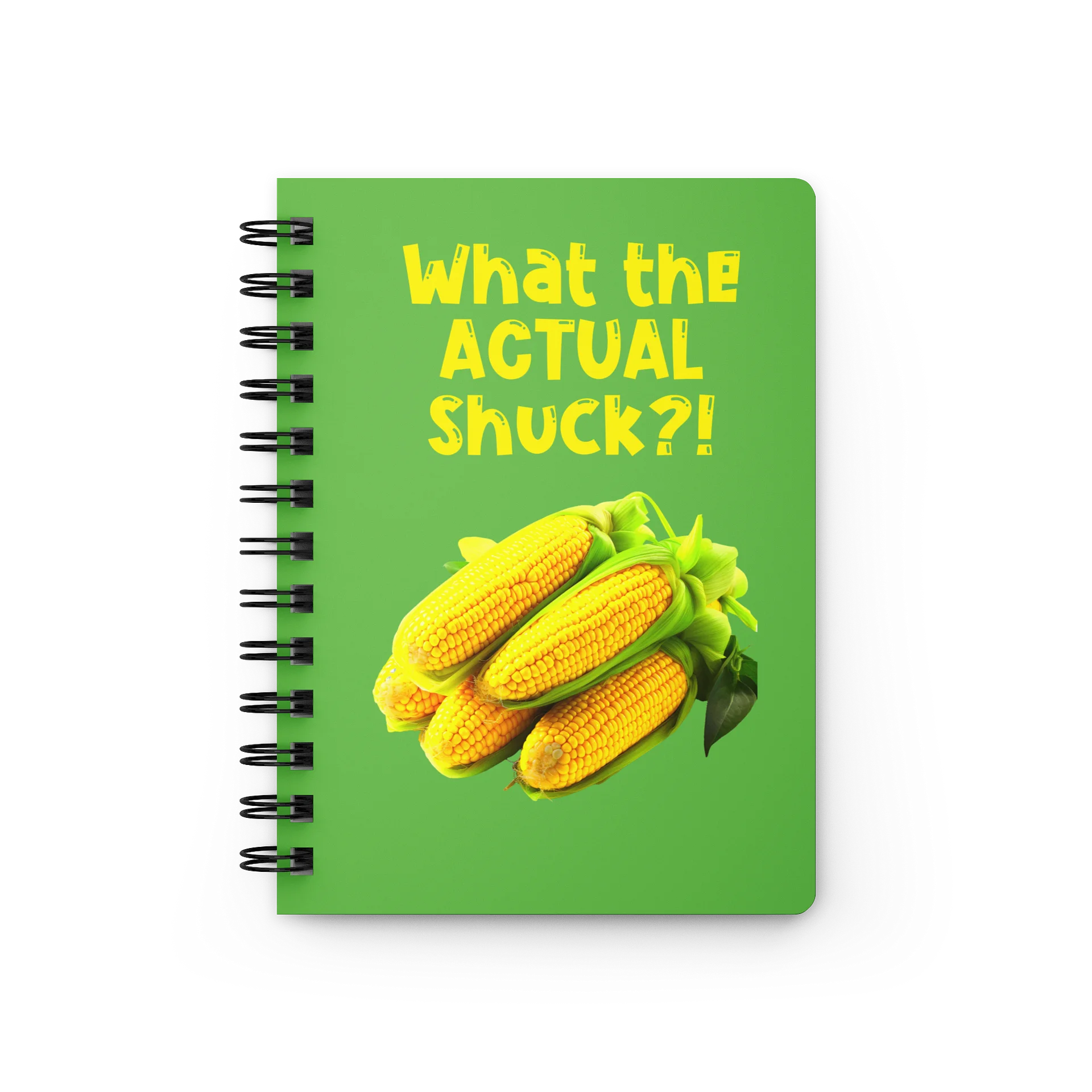What the Actual Shuck Spiral Notebook product image (1)