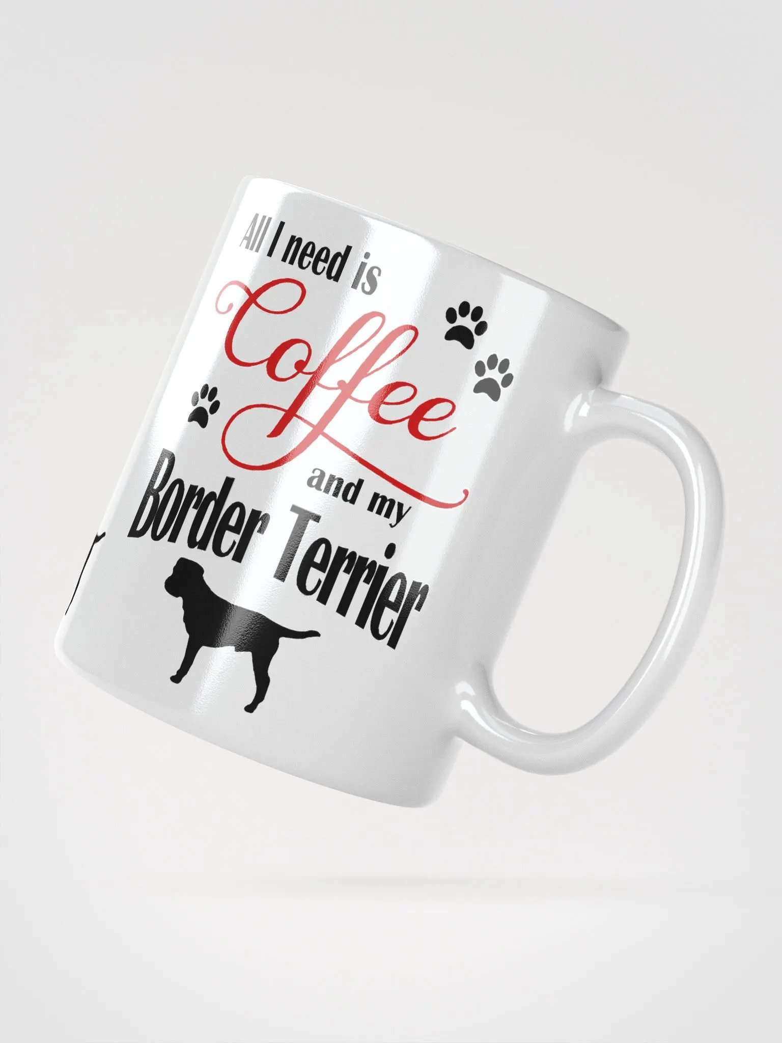 Coffee and my Border Terrier Mug product image (2)