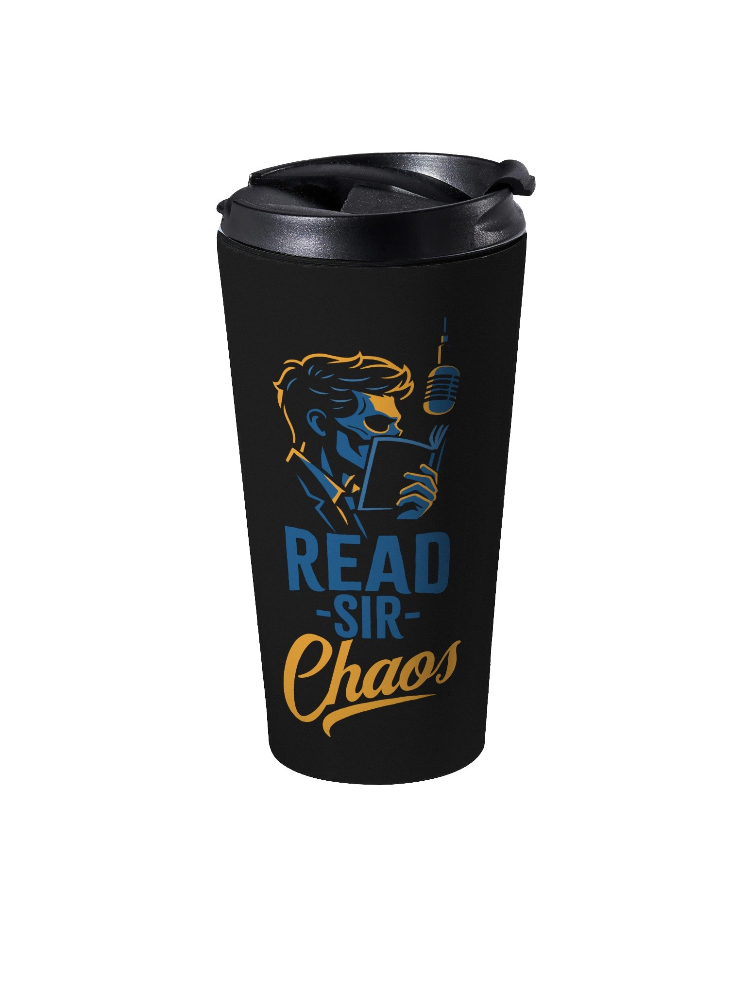 Read | Sir Chaos Stainless Steel Travel Mug product image (1)