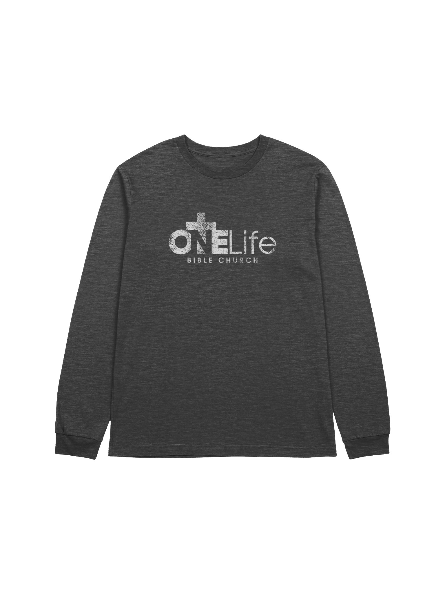 OneLife Logo Longsleeve | Grunge 1-Color product image (1)