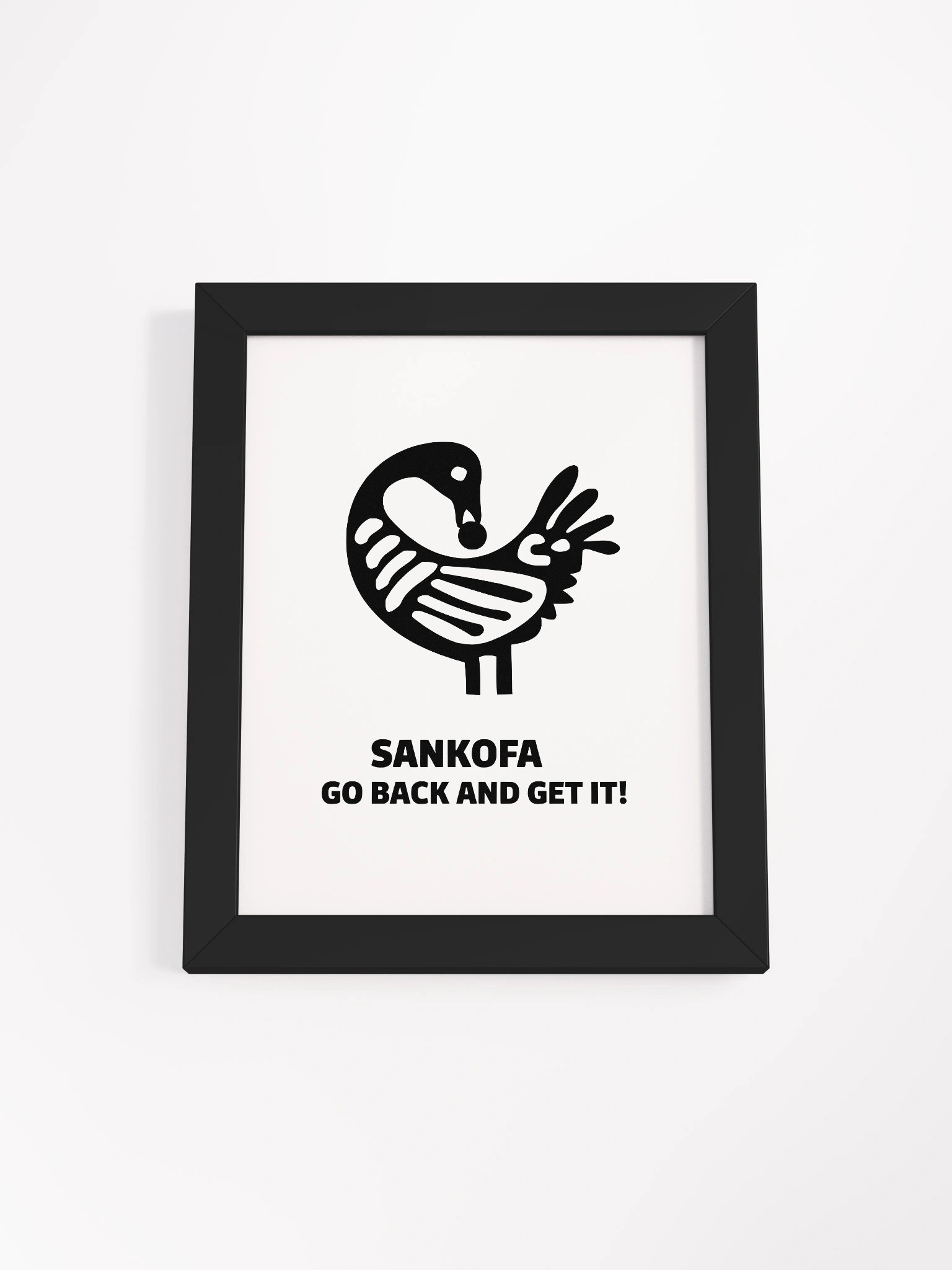 Sankofa Framed Poster product image (2)
