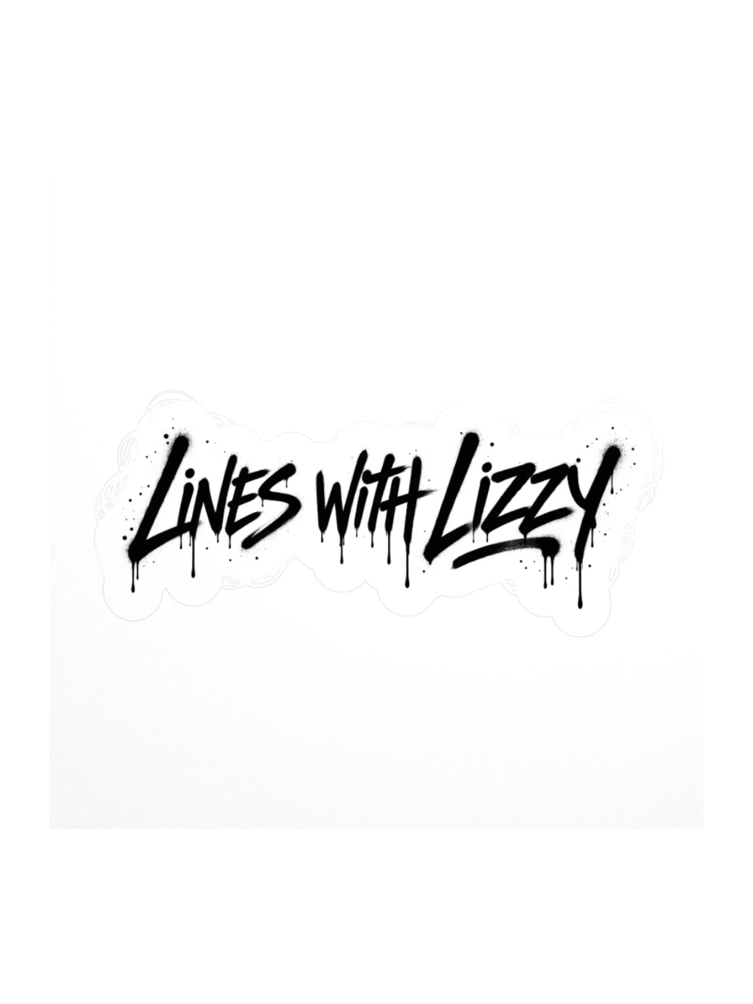 Lines With Lizzy Logo Sticker product image (4)
