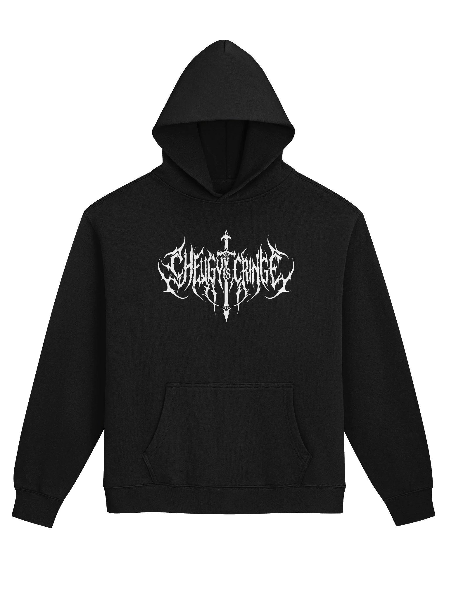 Cheugy is Cringe Hoodie (White) product image (1)