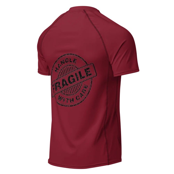 Help, I'm Fragile Men's Rash Guard product image (2)
