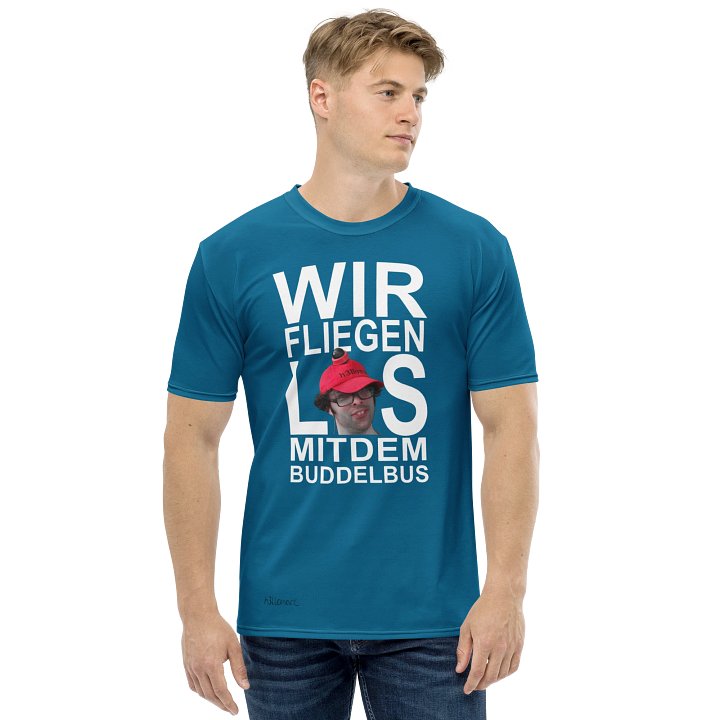 marcBUDDELBUS Crew Neck T-Shirt Blue product image (1)