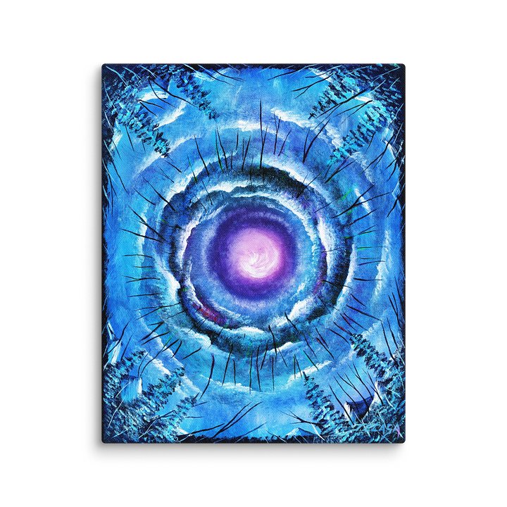 An Upside World (Variant 2) | Canvas Print | Wall Art Decoration | Abstract product image (1)