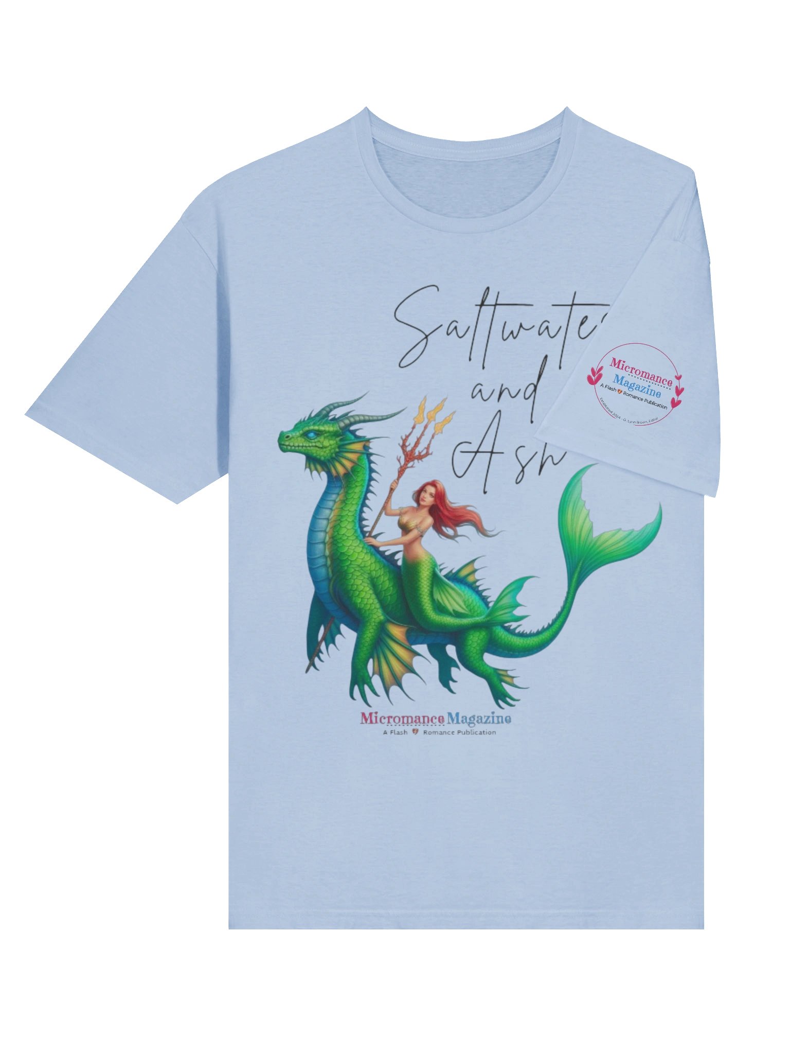 Saltwater And Ash and Logo T-Shirt product image (6)