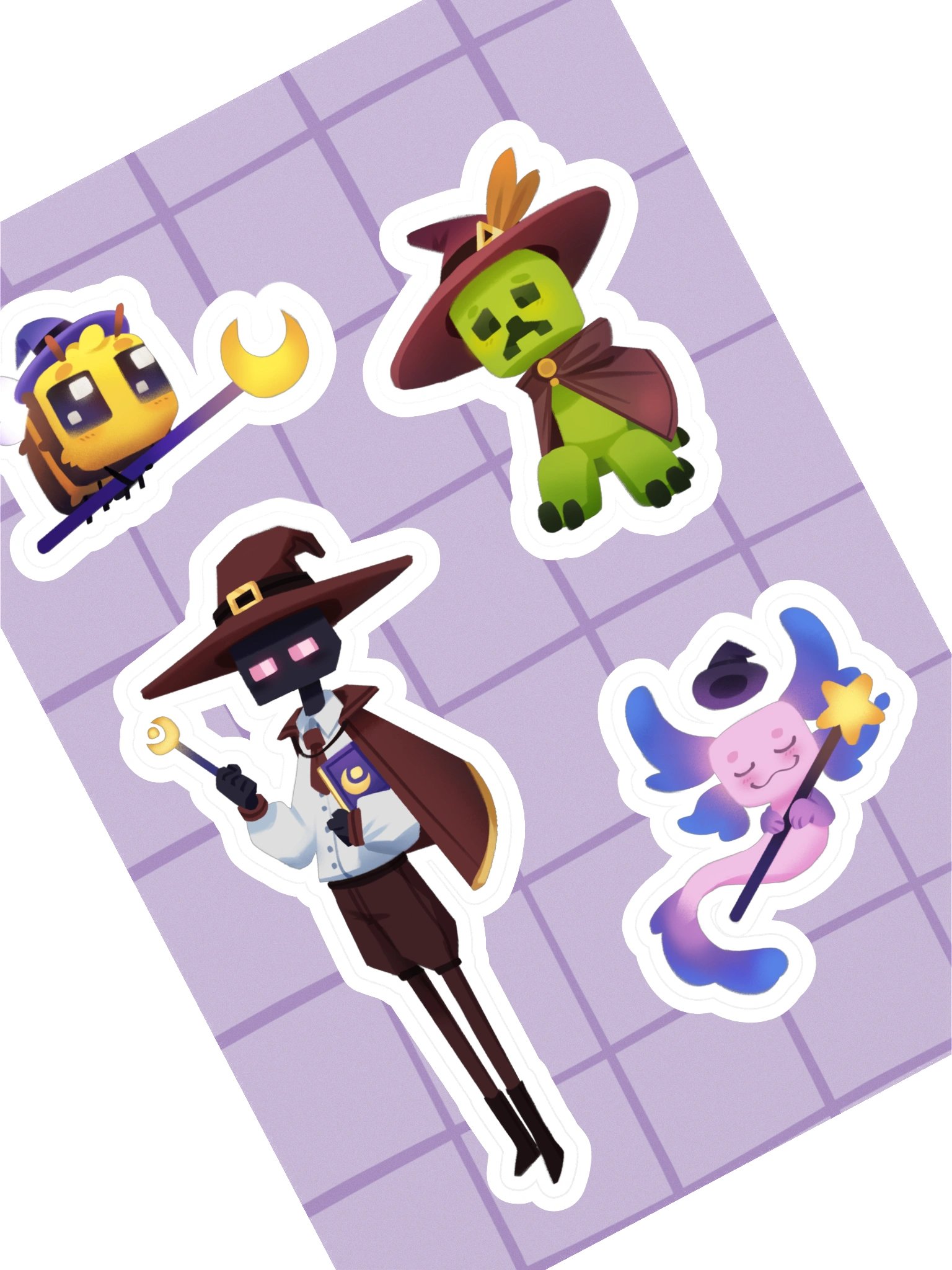 Magical Mobs Sticker Sheet product image (1)