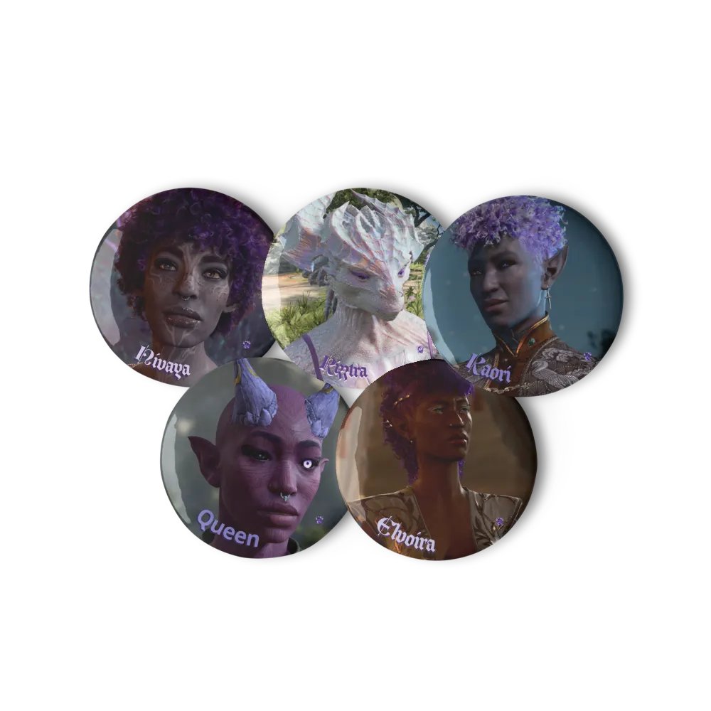 The Girls Pin Collection (Complete) product image (6)