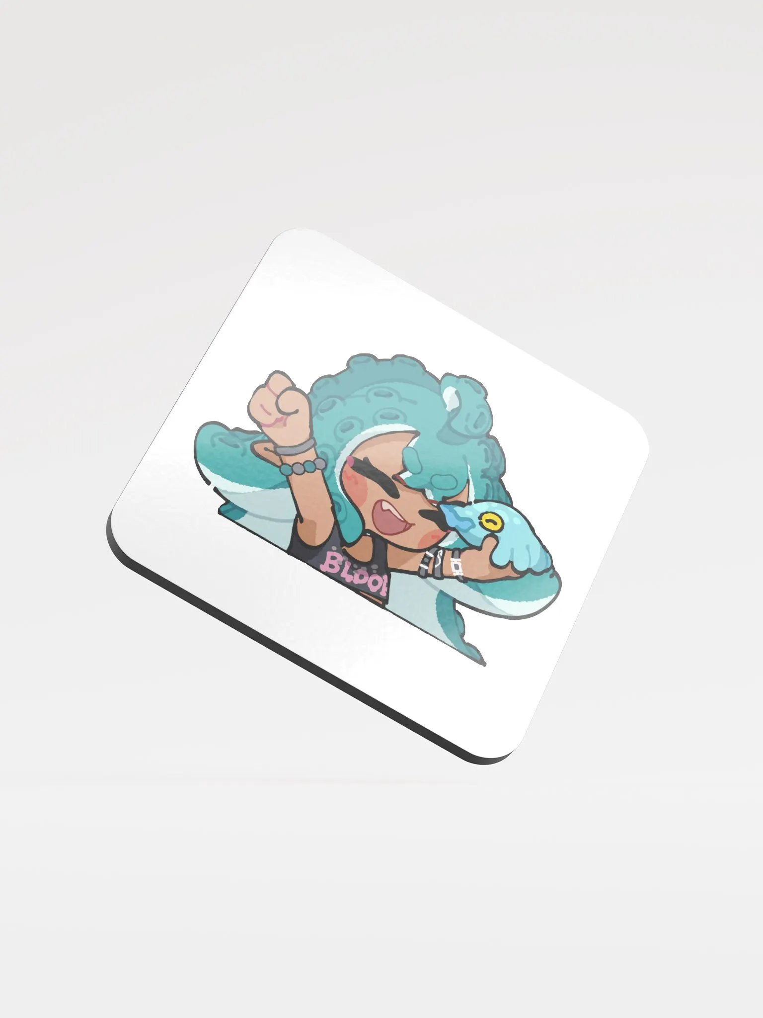 SquidorabL 2.0 Emote Coaster product image (1)
